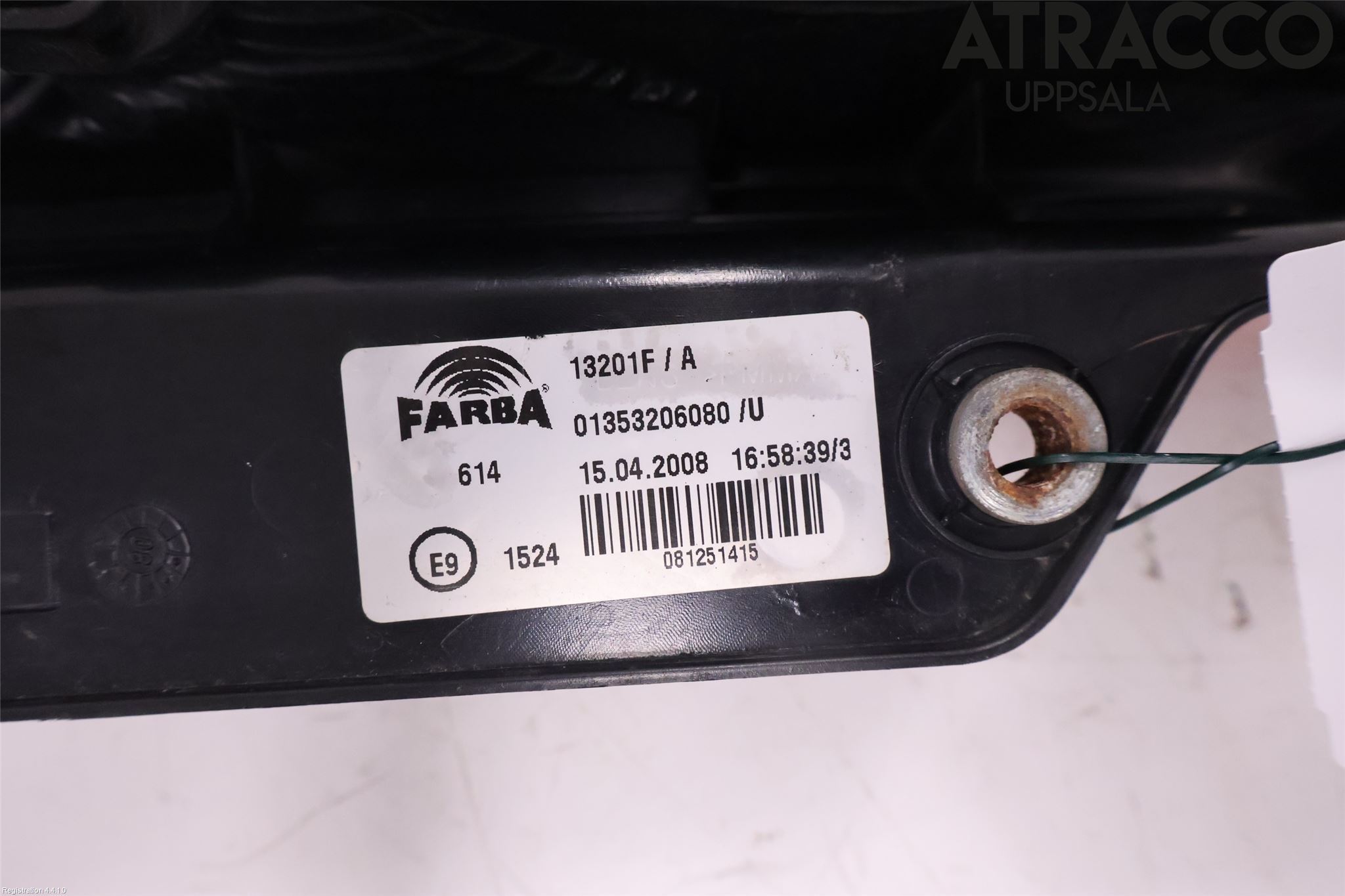 Peugeot BIPPER Bakljus Vänster