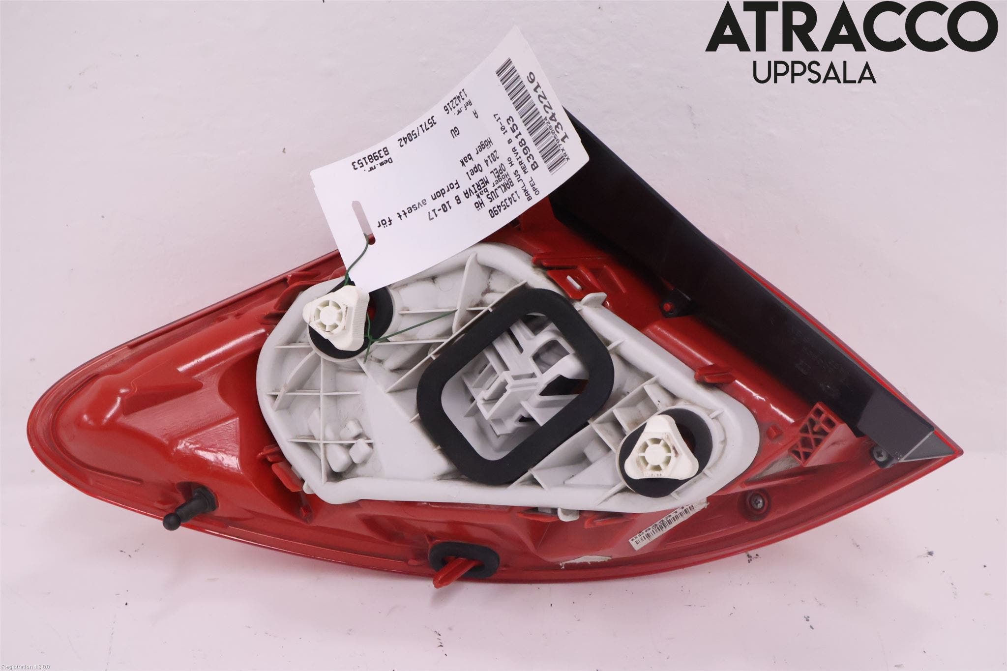 Opel MERIVA B 10-17 Bakljus Höger