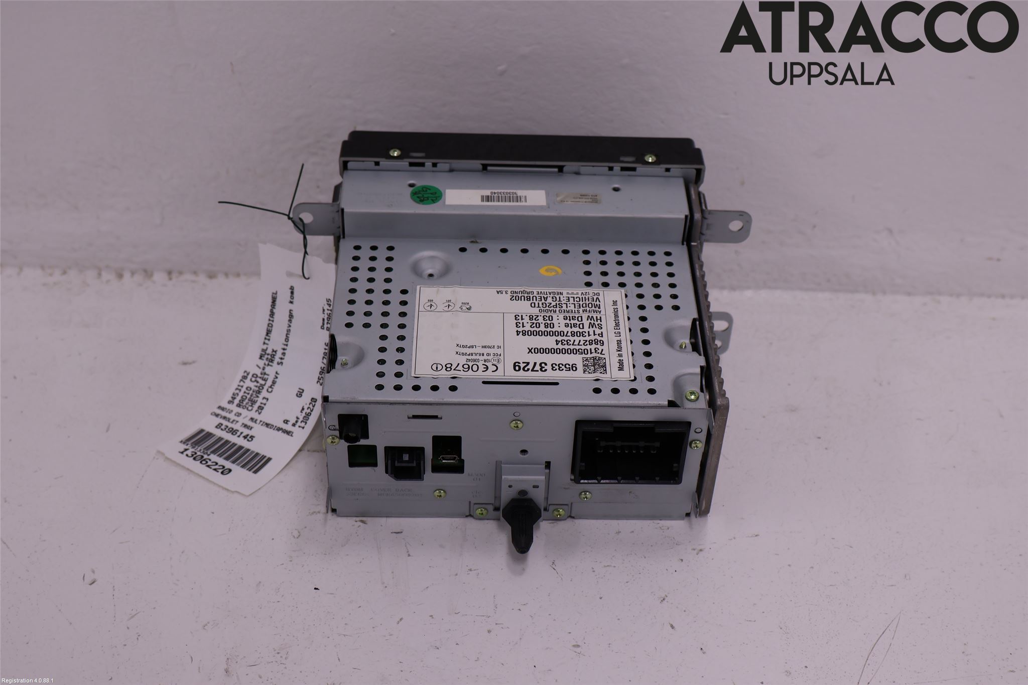 Chevrolet TRAX Cd Radio - Multimediapanel