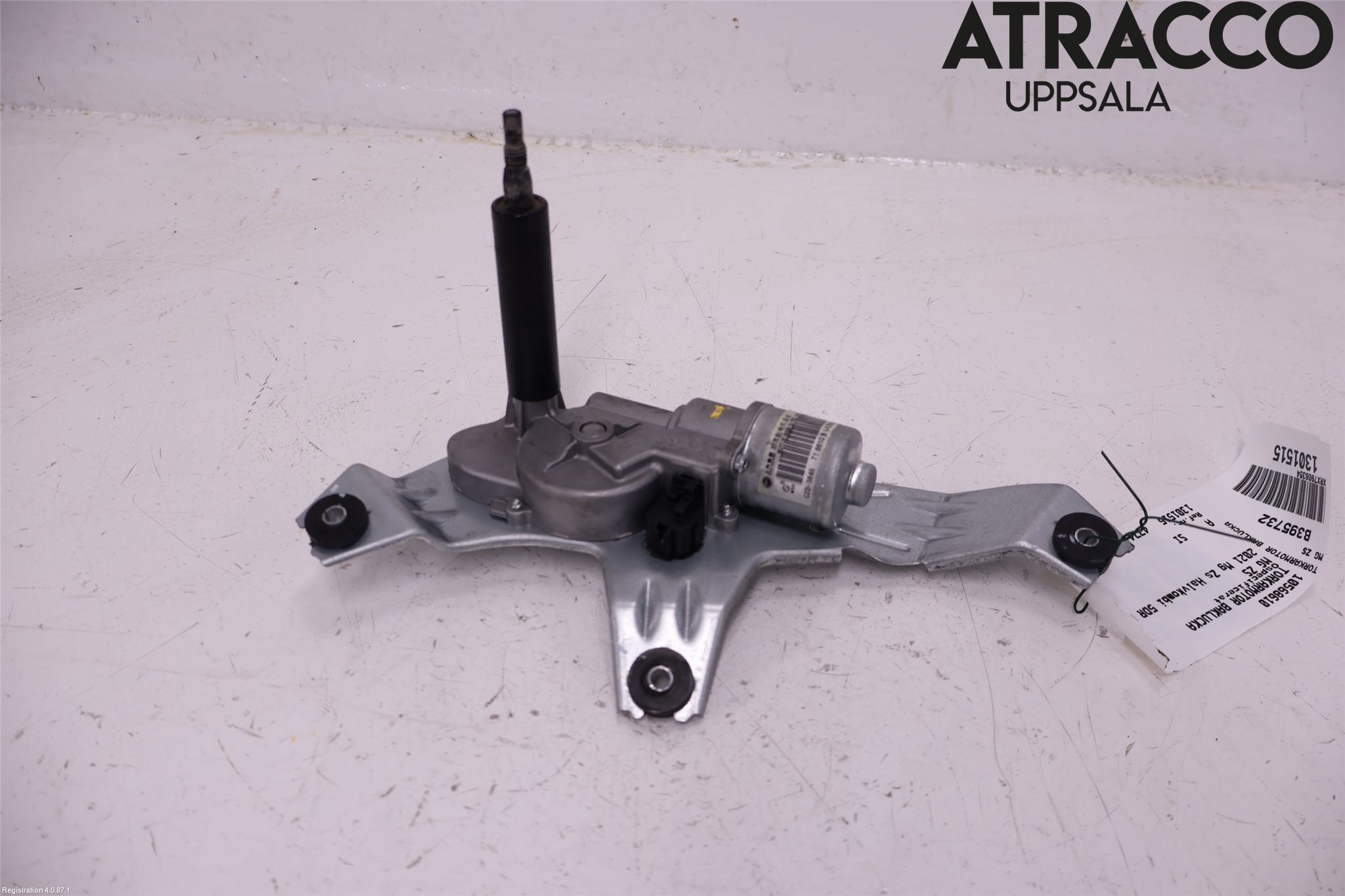 MG ZS EV 20- Torkarmotor Baklucka