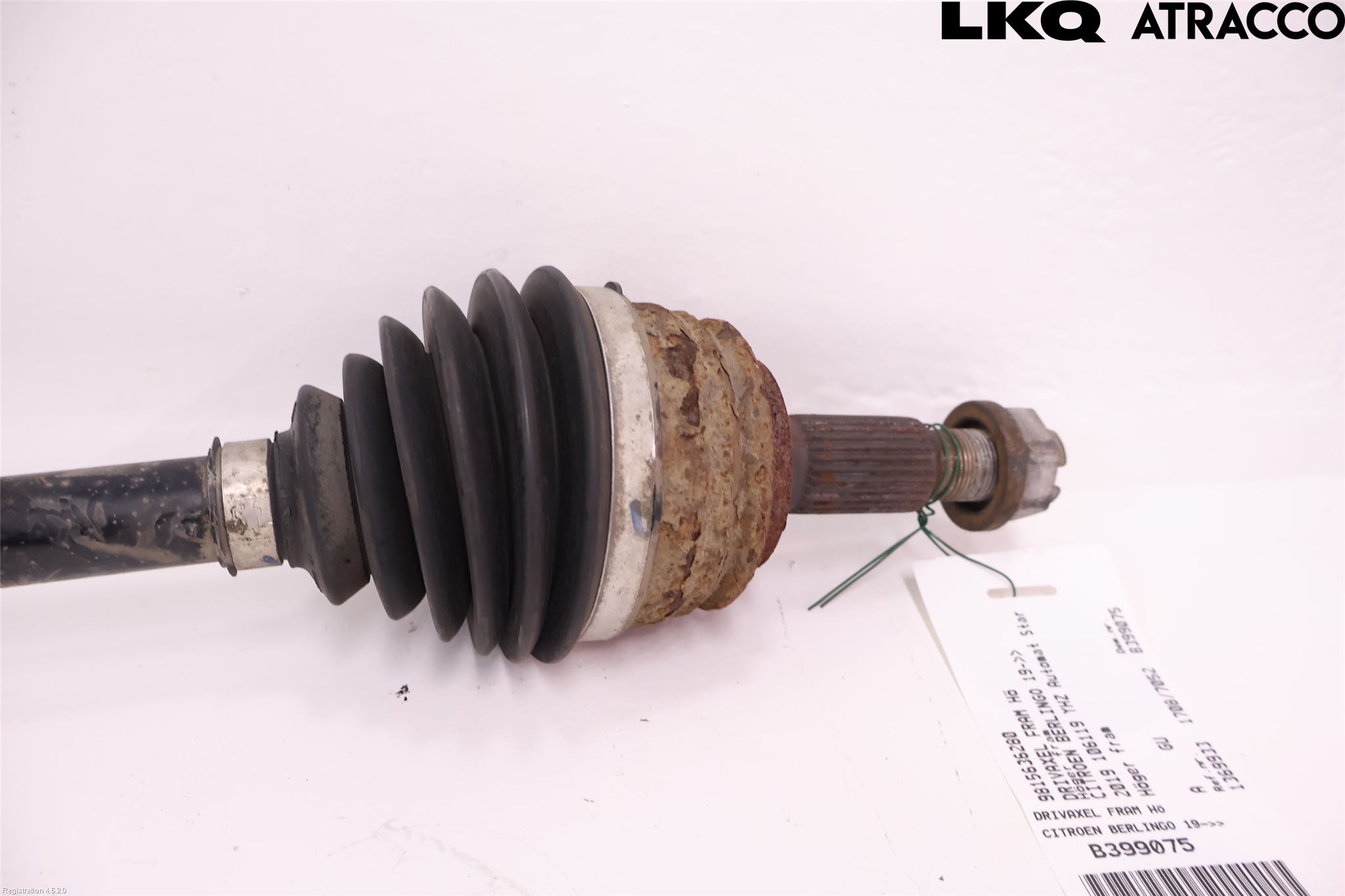 Citroen BERLINGO/E-BERLINGO 19- Drivaxel Fram Höger