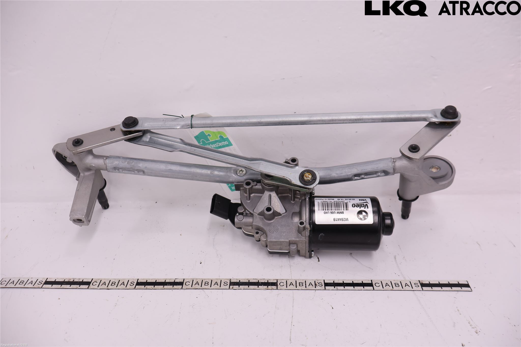 BMW 2 U06 Active Tourer 22- Torkarmekanism Vindruta