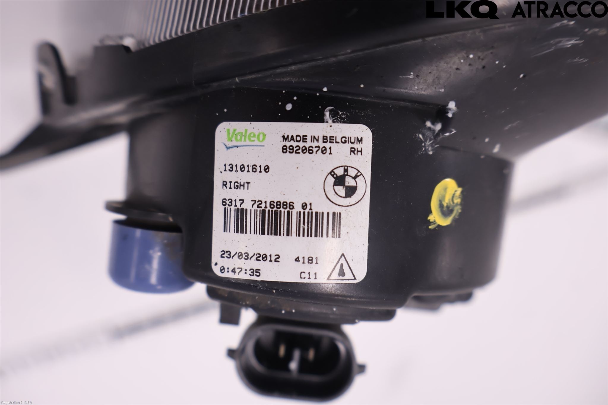 BMW 5 F10/F11/F18 09-17 Dimljus-Varselljus Fram