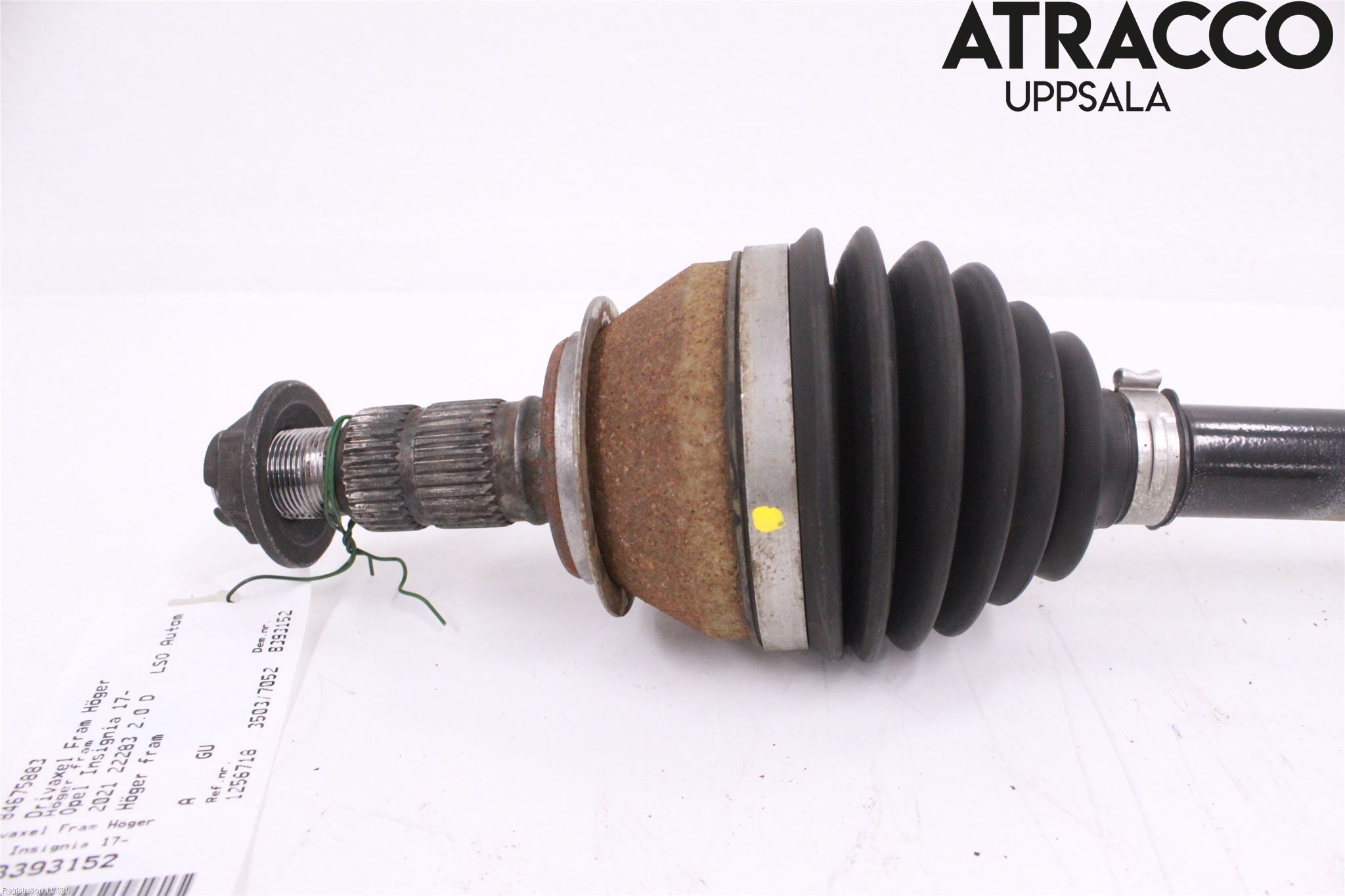 Opel INSIGNIA 17- Drivaxel Fram Höger