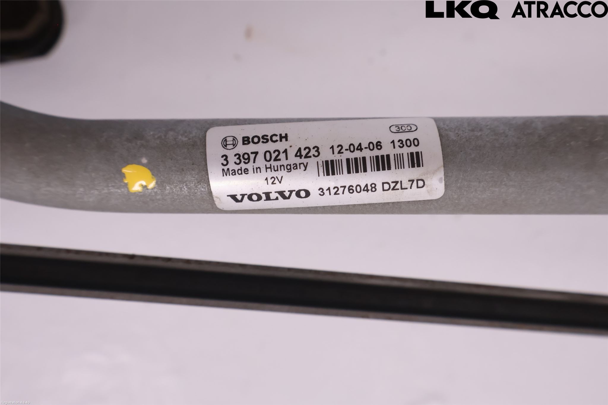 Volvo V40 12-19 Torkarmekanism Vindruta