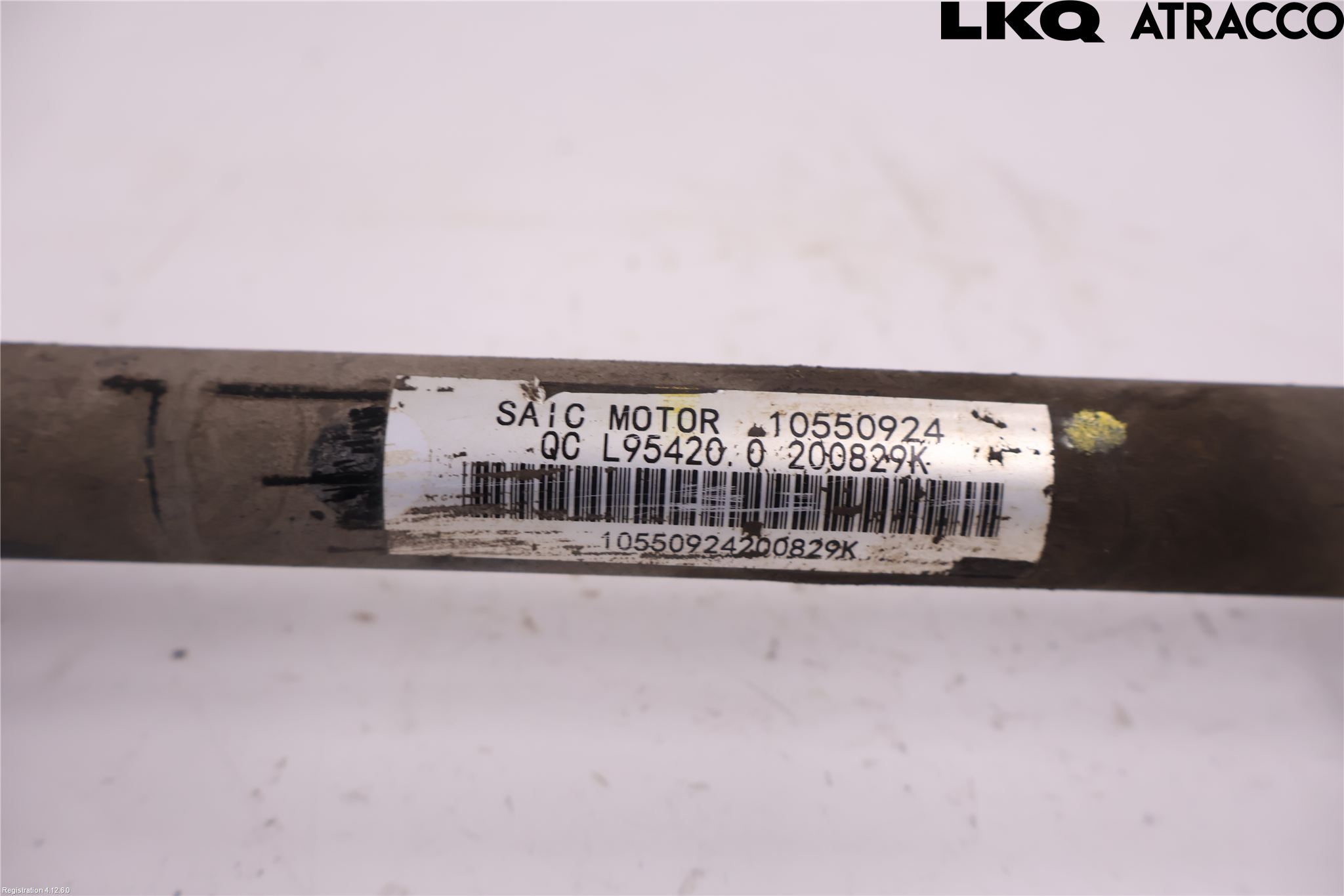 MG ZS EV 20- Drivaxel Fram Vänster