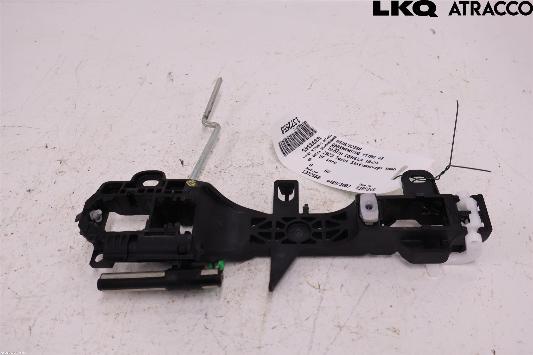 Toyota COROLLA 19- Dörrhandtag Yttre Vä