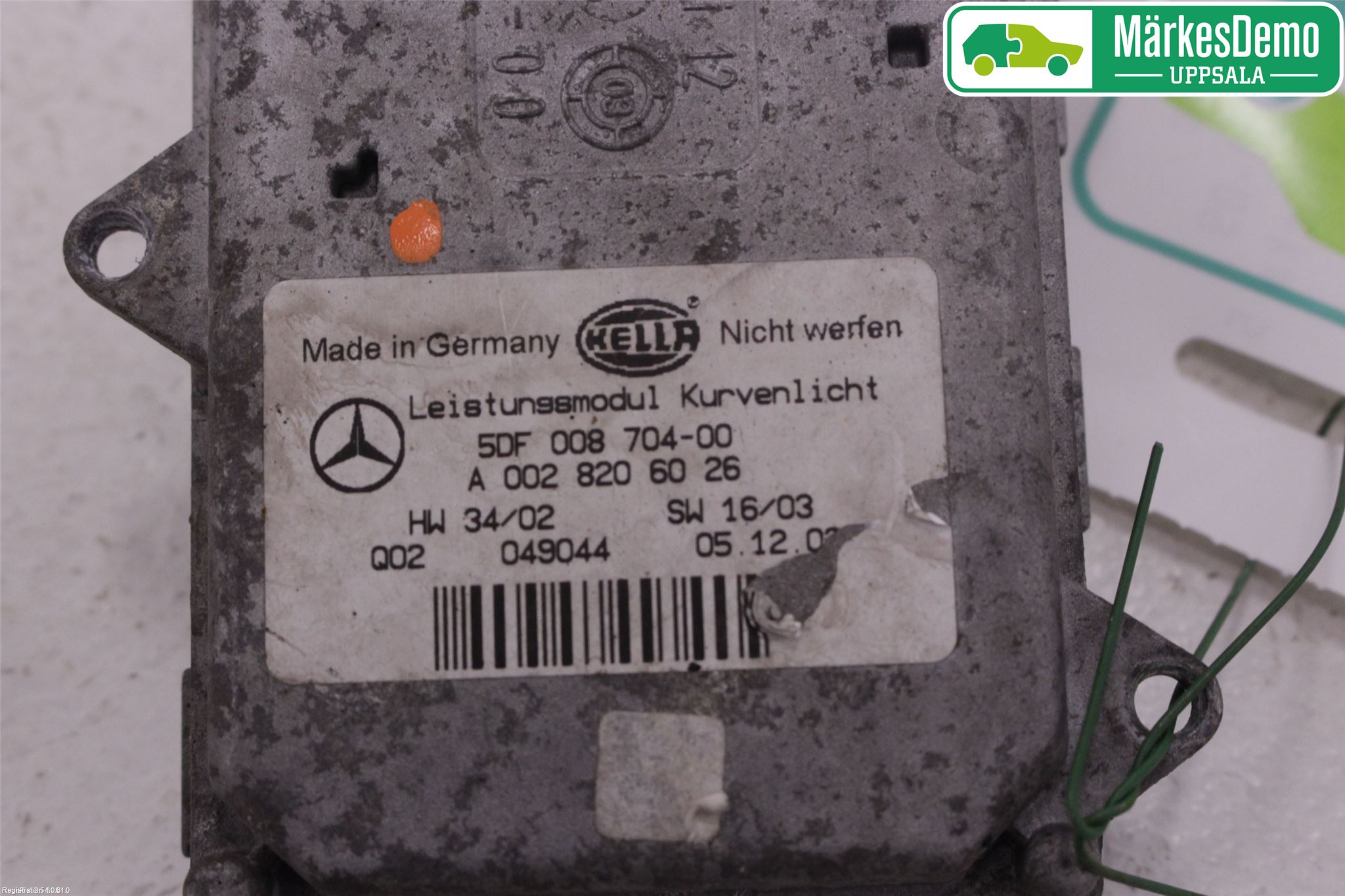 Mercedes-Benz MB E-KLASS (W211) 02-09 Styrenhet Strålkastare