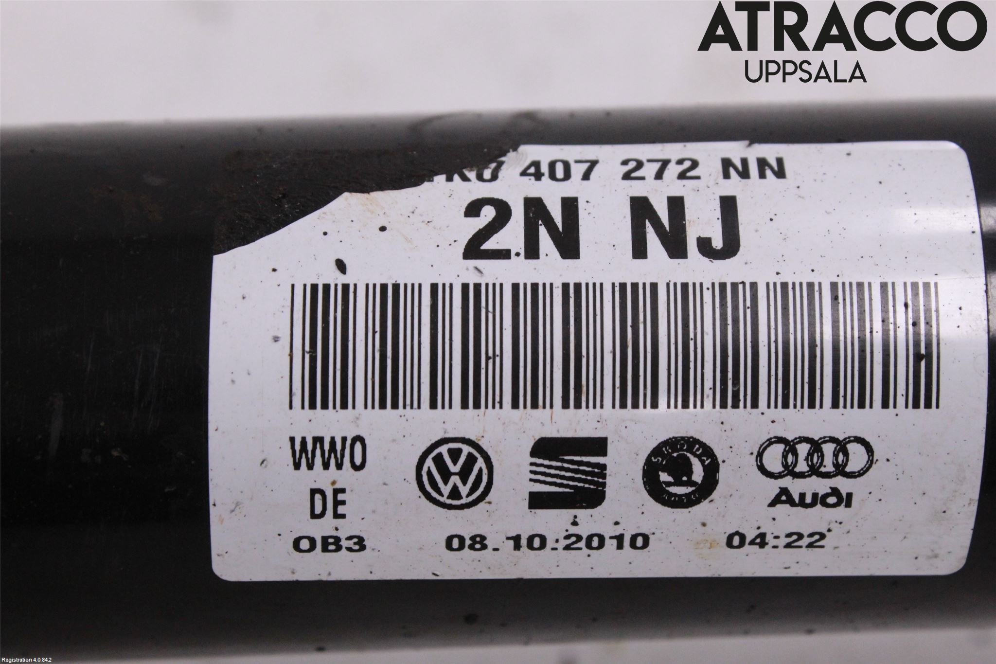 Volkswagen VW GOLF PLUS/CROSS GOLF 04-14 Drivaxel Fram Höger