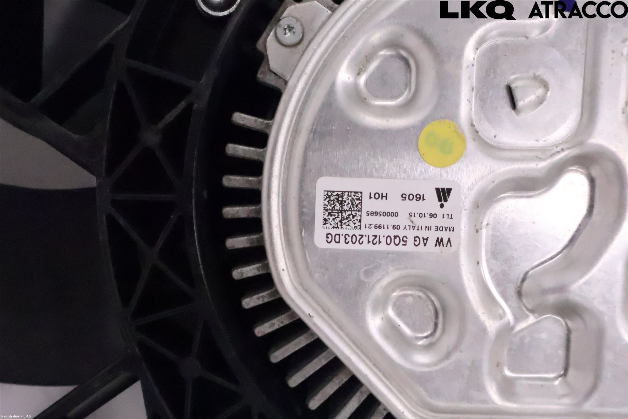 Volkswagen VW PASSAT 15-19 Kylfläkt El