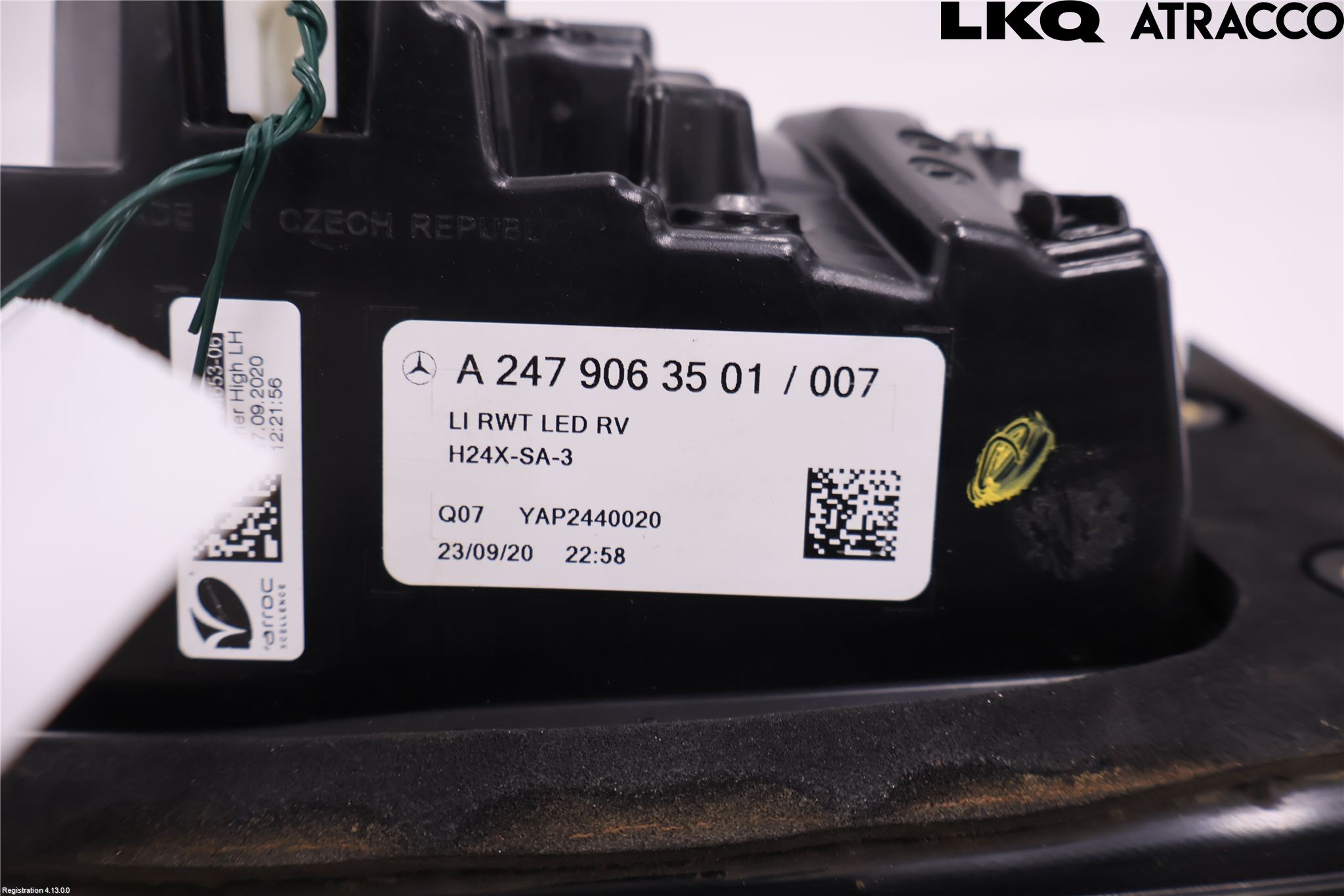 Mercedes-Benz MB GLA-KLASS (H247) 20- Bakljus Lucka Vä