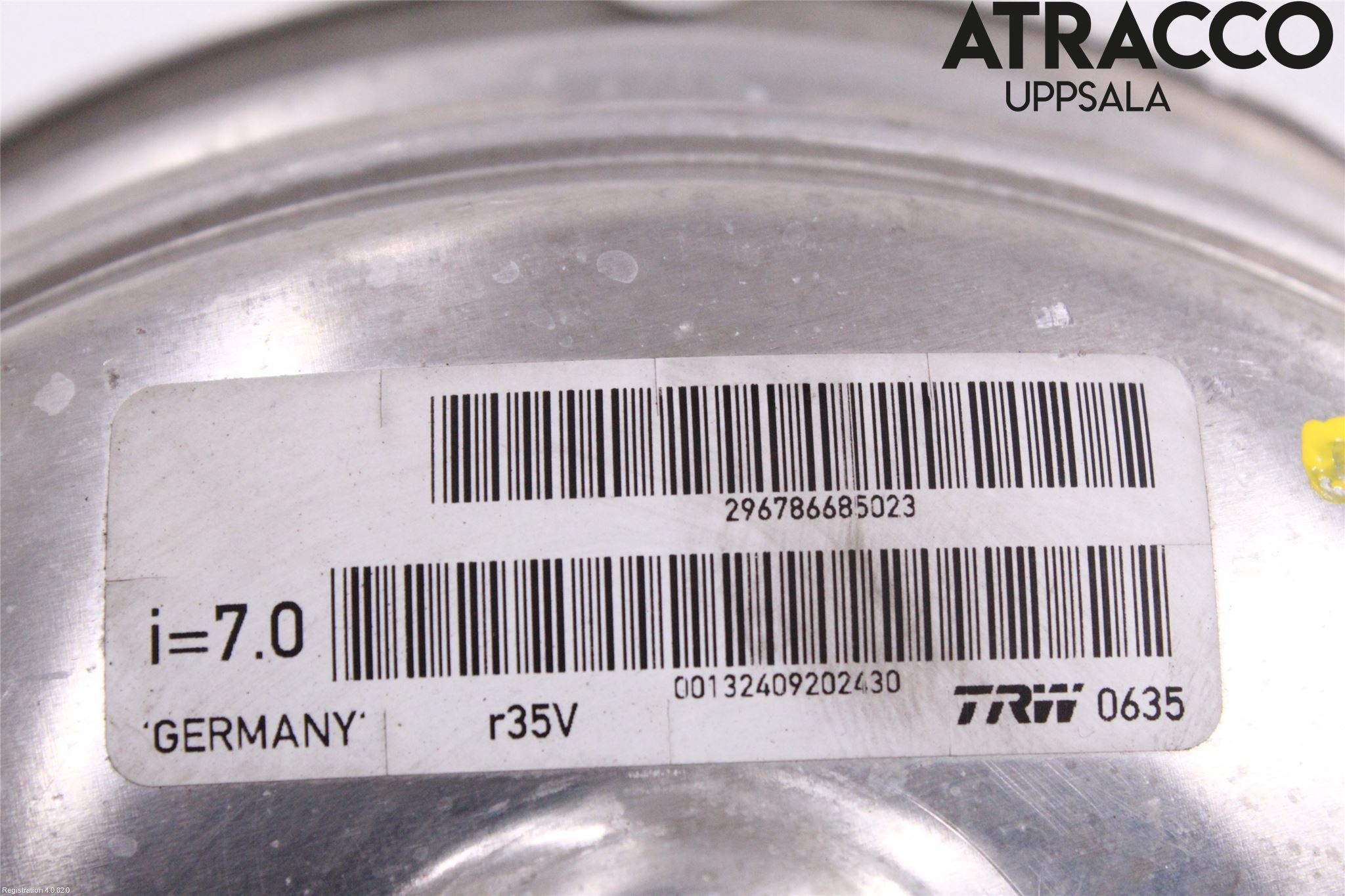 BMW 5 GT F07 09-17 Bromsservo