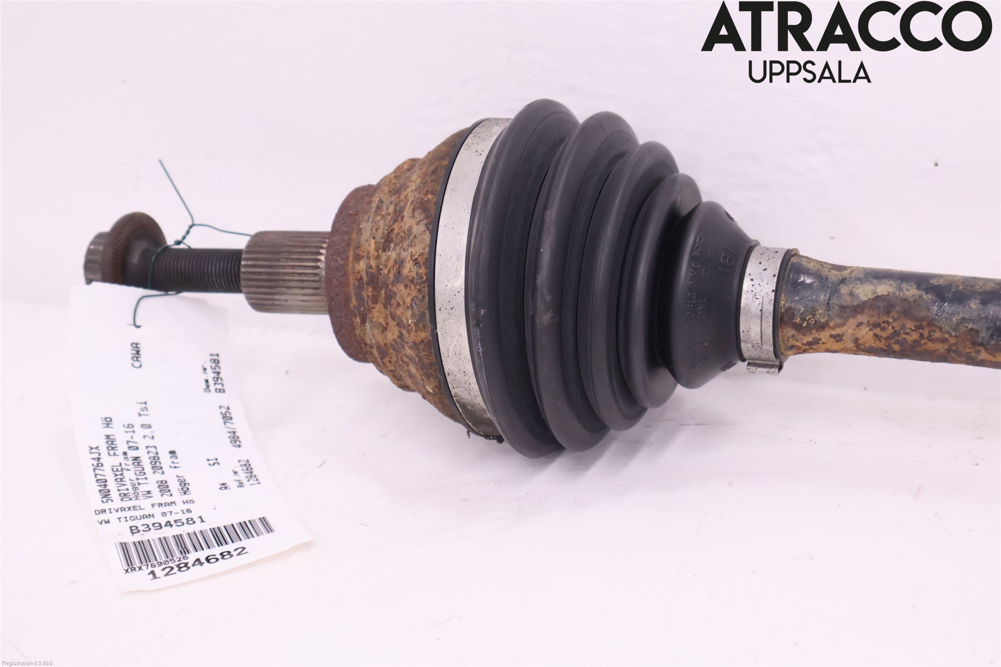Volkswagen VW TIGUAN 07-16 Drivaxel Fram Höger