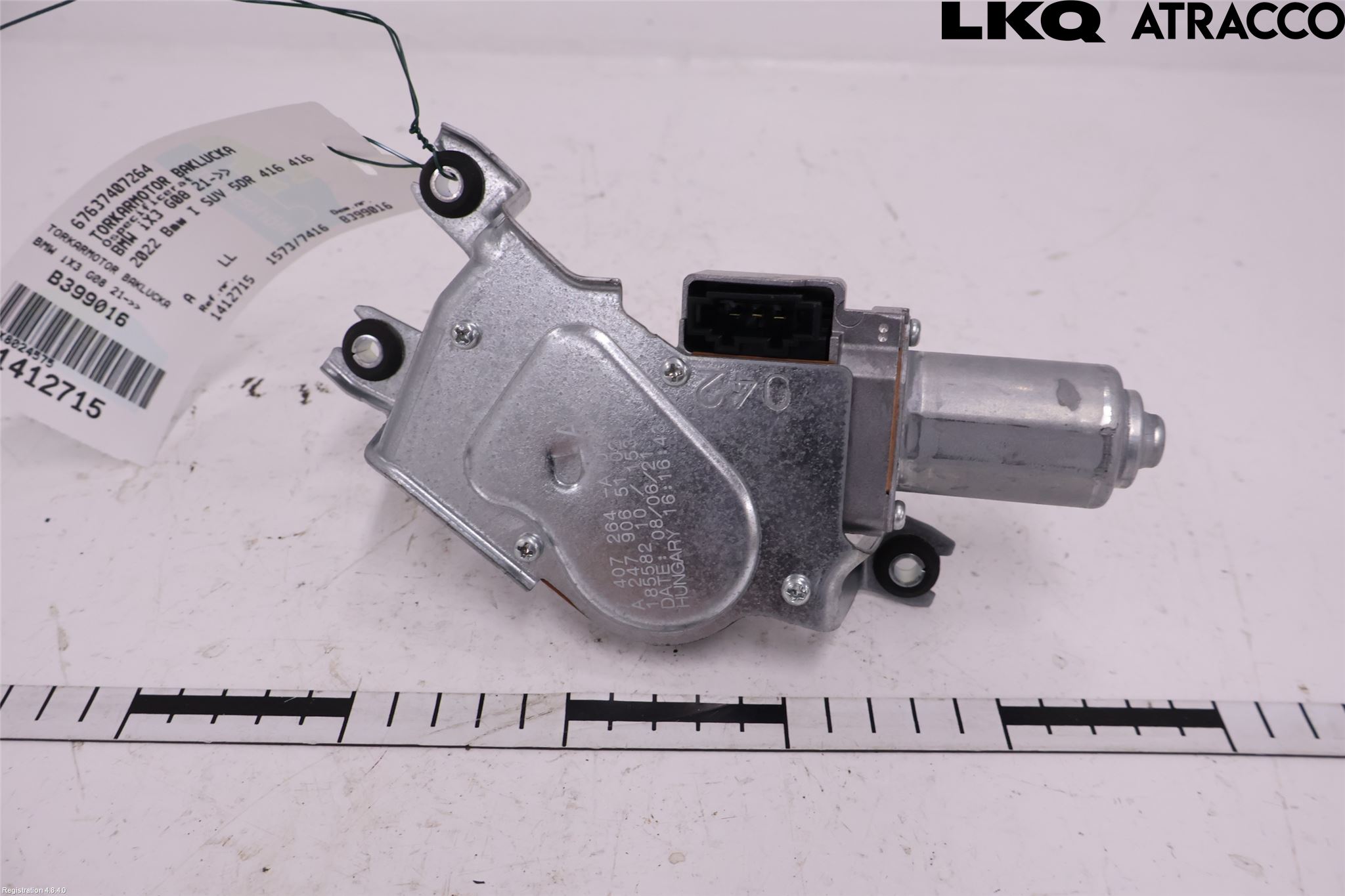 BMW iX3 G08 21- Torkarmotor Baklucka