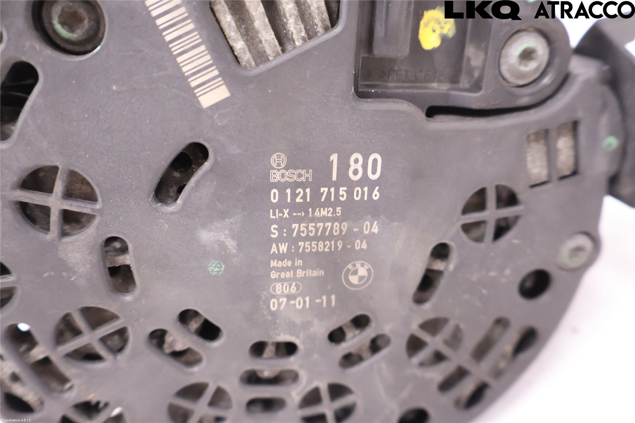 BMW 3 E90/91 SED/TOU 05-12 Generator