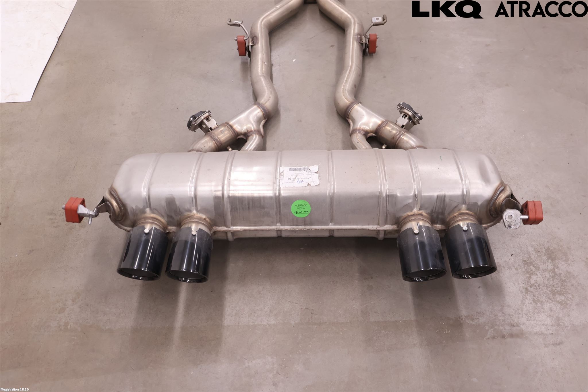 BMW 2 G42 22- Avgas-Ljuddämpare-Rör