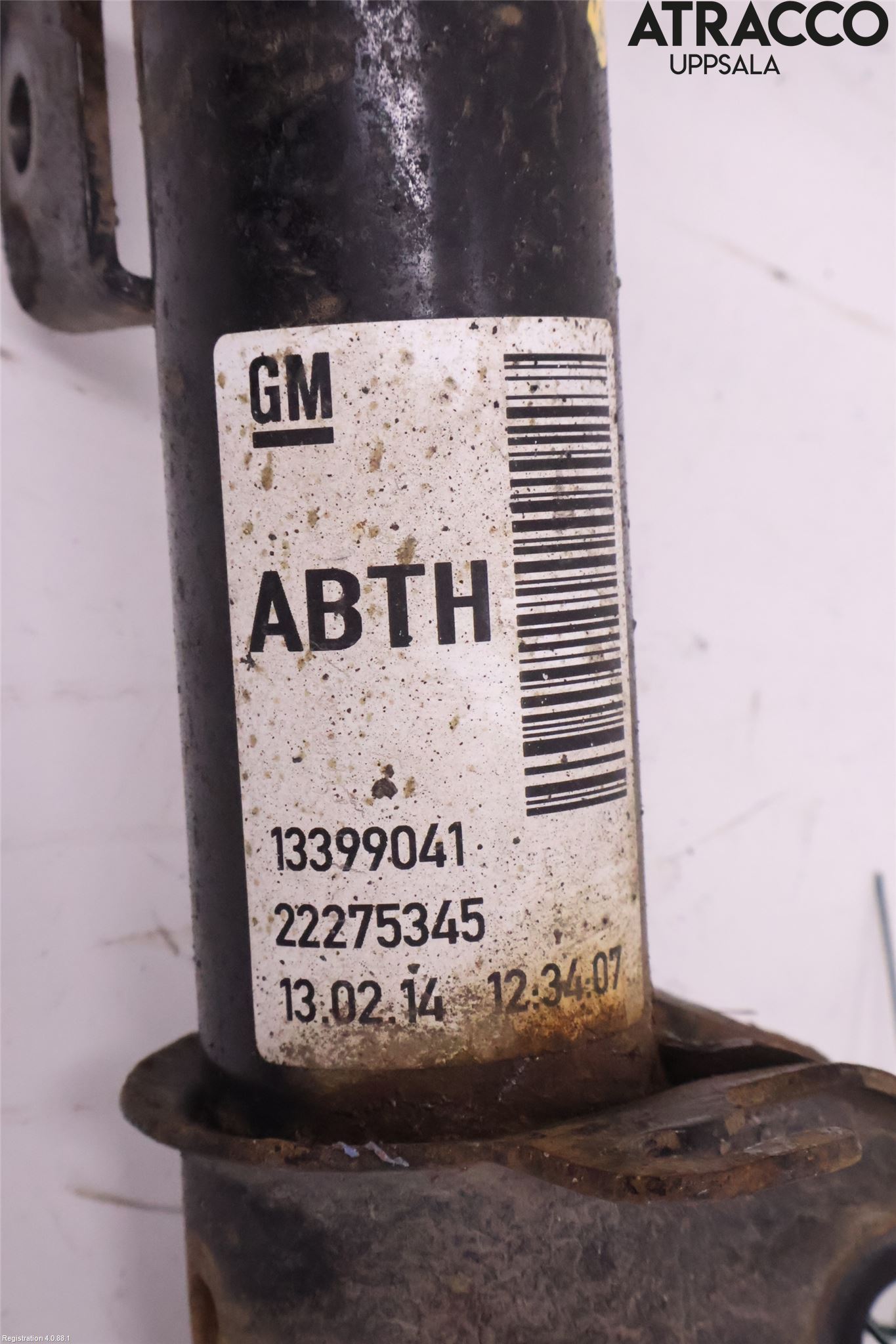 Opel CORSA D 07-14 Fjäderben Fram Vänster