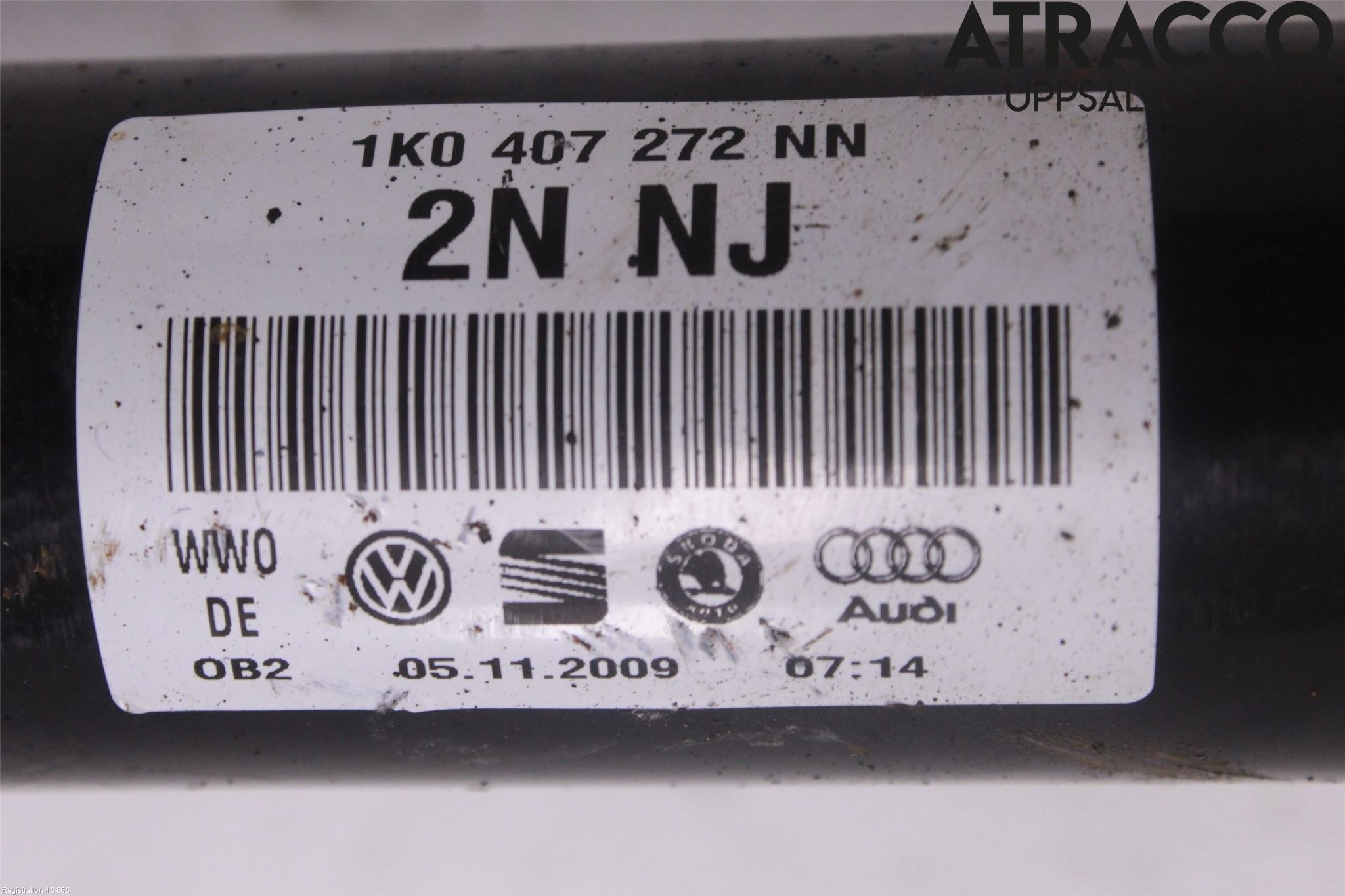 Skoda OCTAVIA (1Z) 05-13 Drivaxel Fram Höger