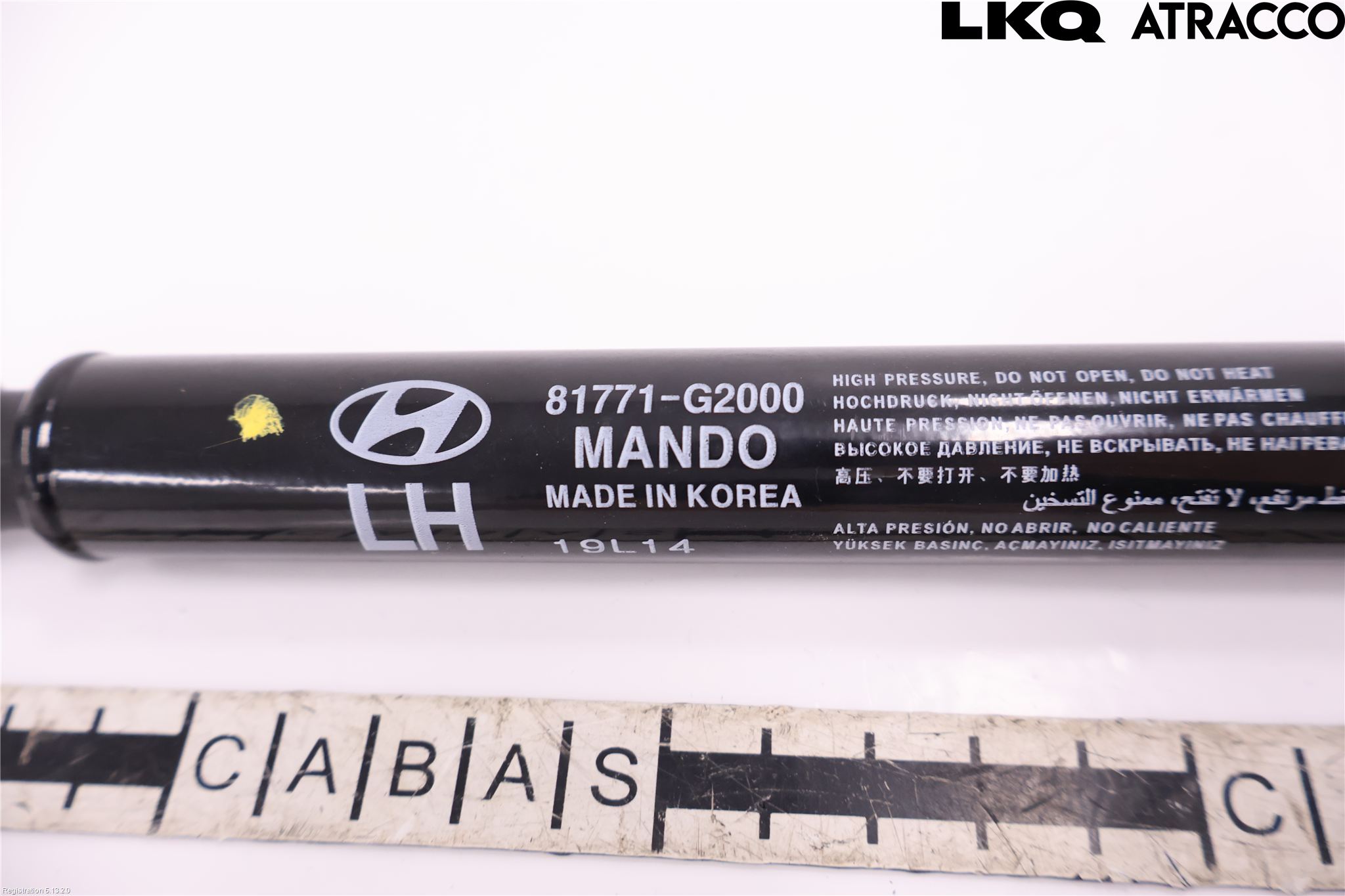 Hyundai IONIQ AE 17-22 Gasfjäder Baklucka