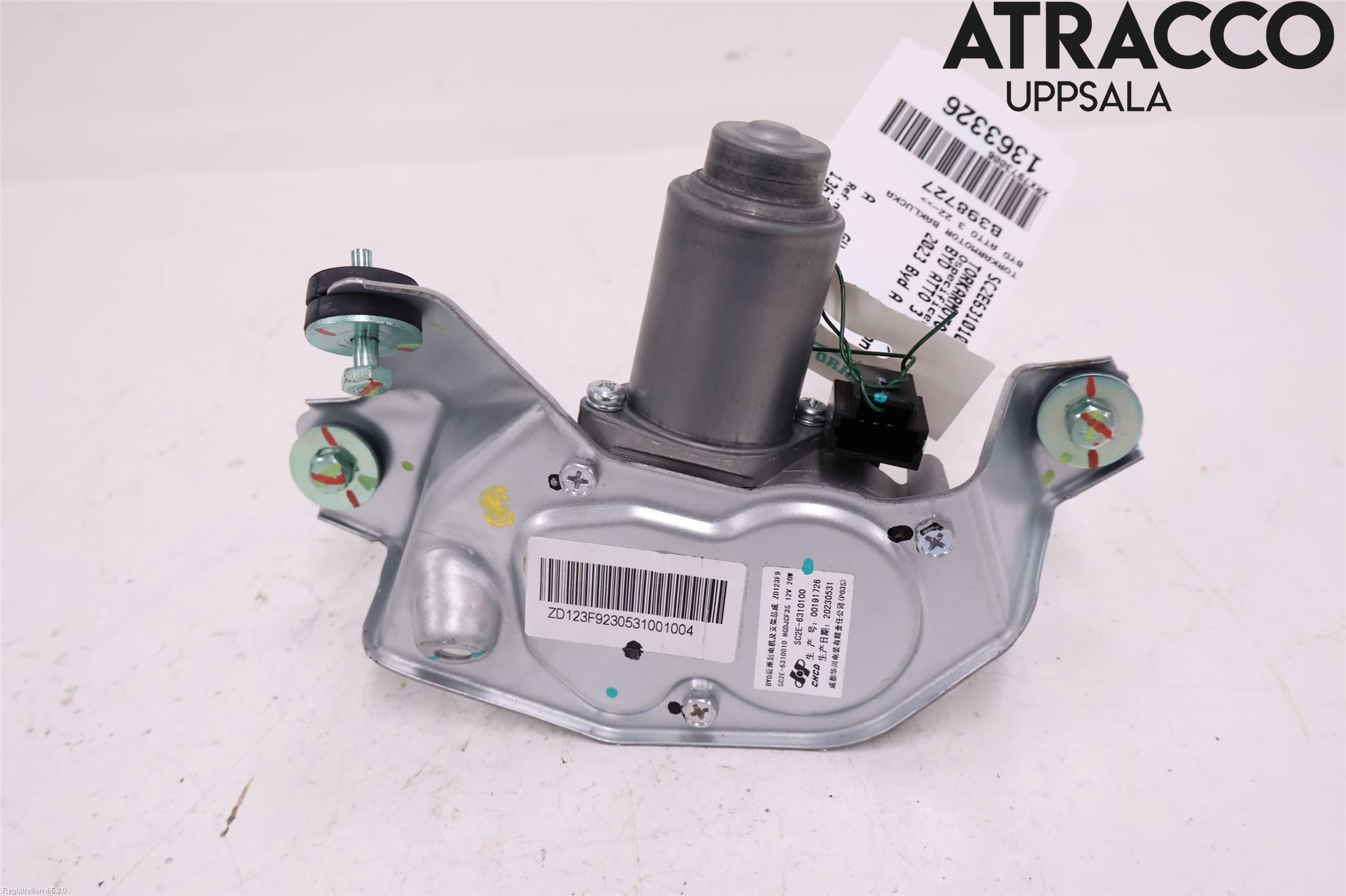 BYD ATTO 22- Torkarmotor Baklucka