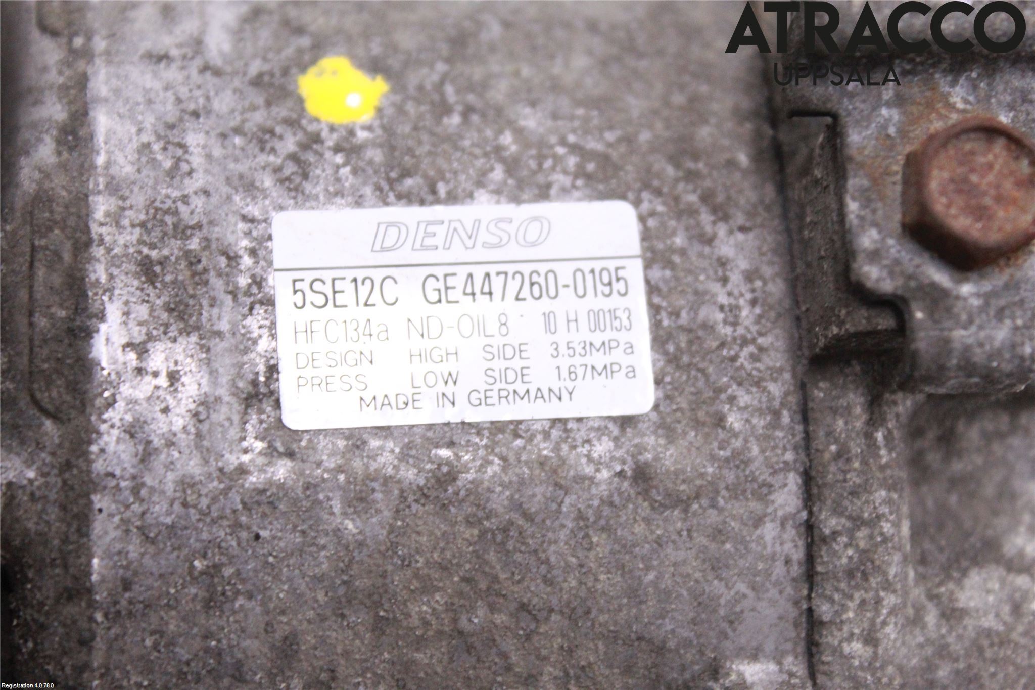 Toyota COROLLA VERSO 04-07 Ac Kompressor