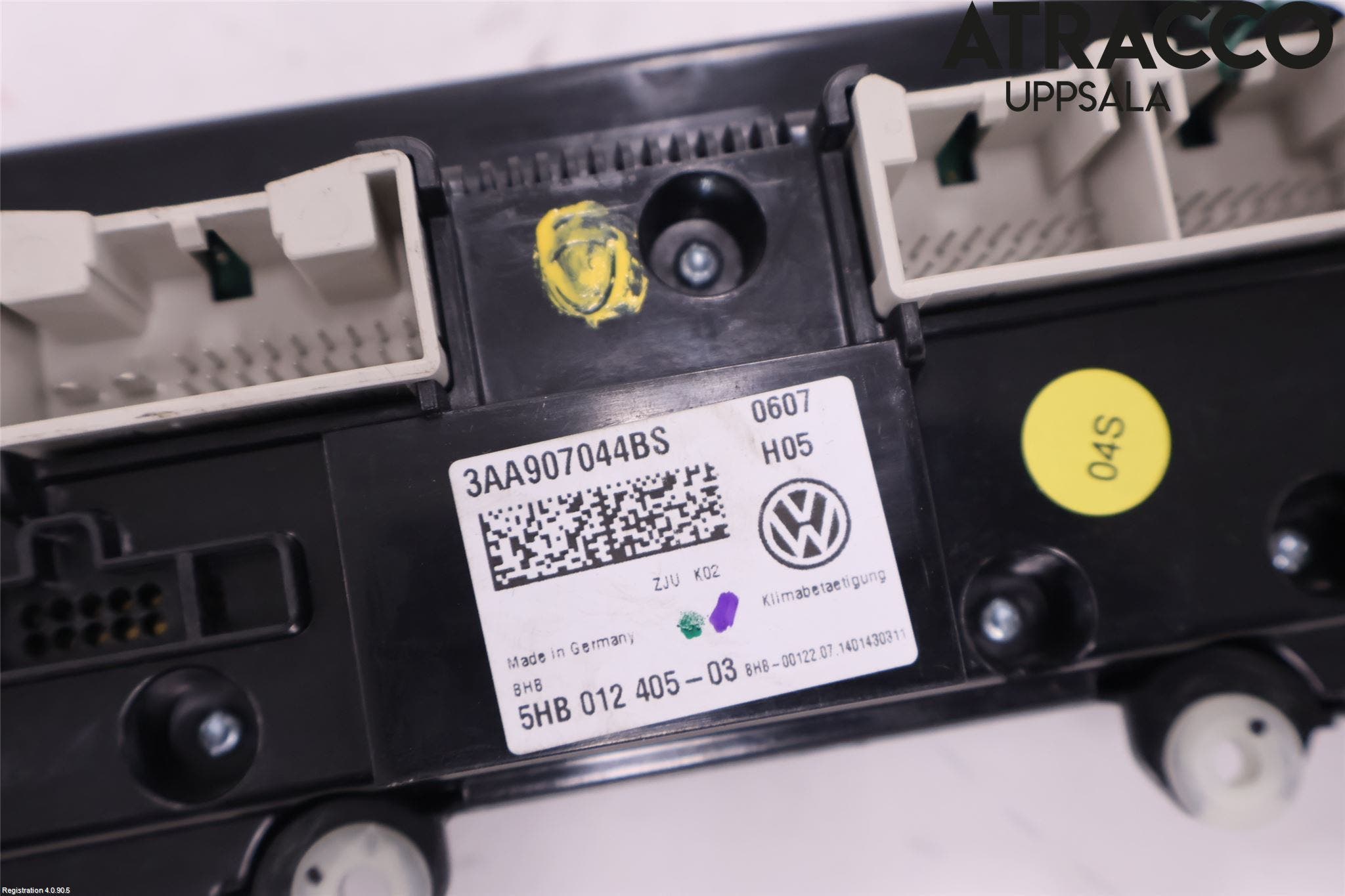 Volkswagen VW PASSAT 15-19 Ac Styrenhet Ac Manöveren