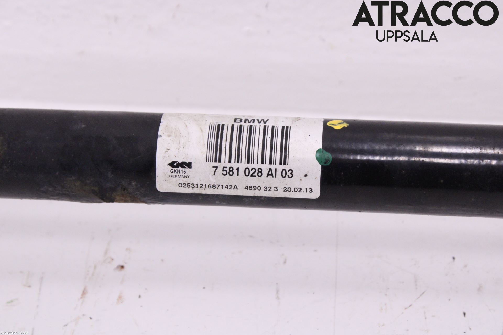BMW 5 F10/F11/F18 09-17 Drivaxel Bak Höger