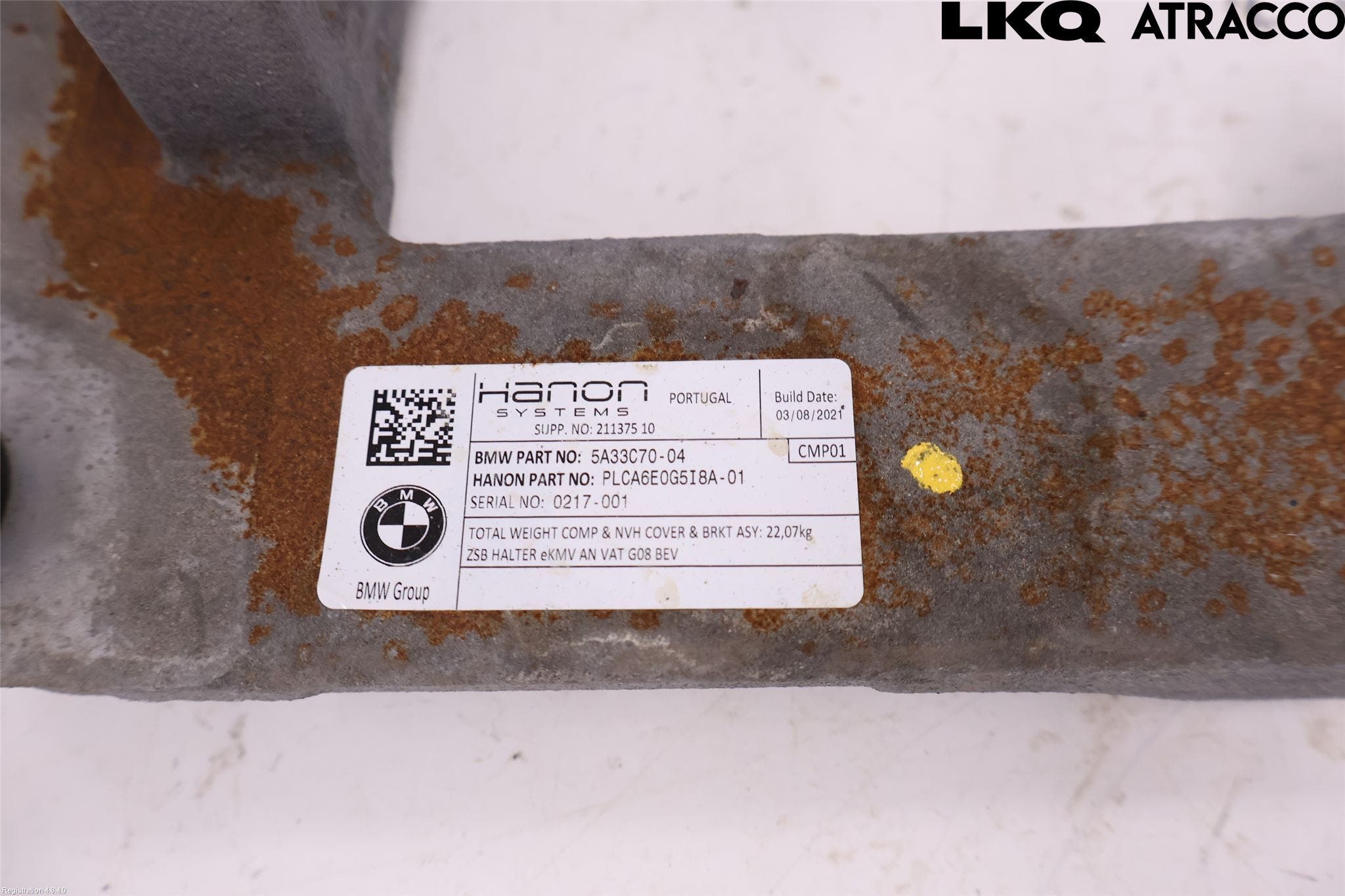 BMW iX3 G08 21- Ac Kompressor-Fäste