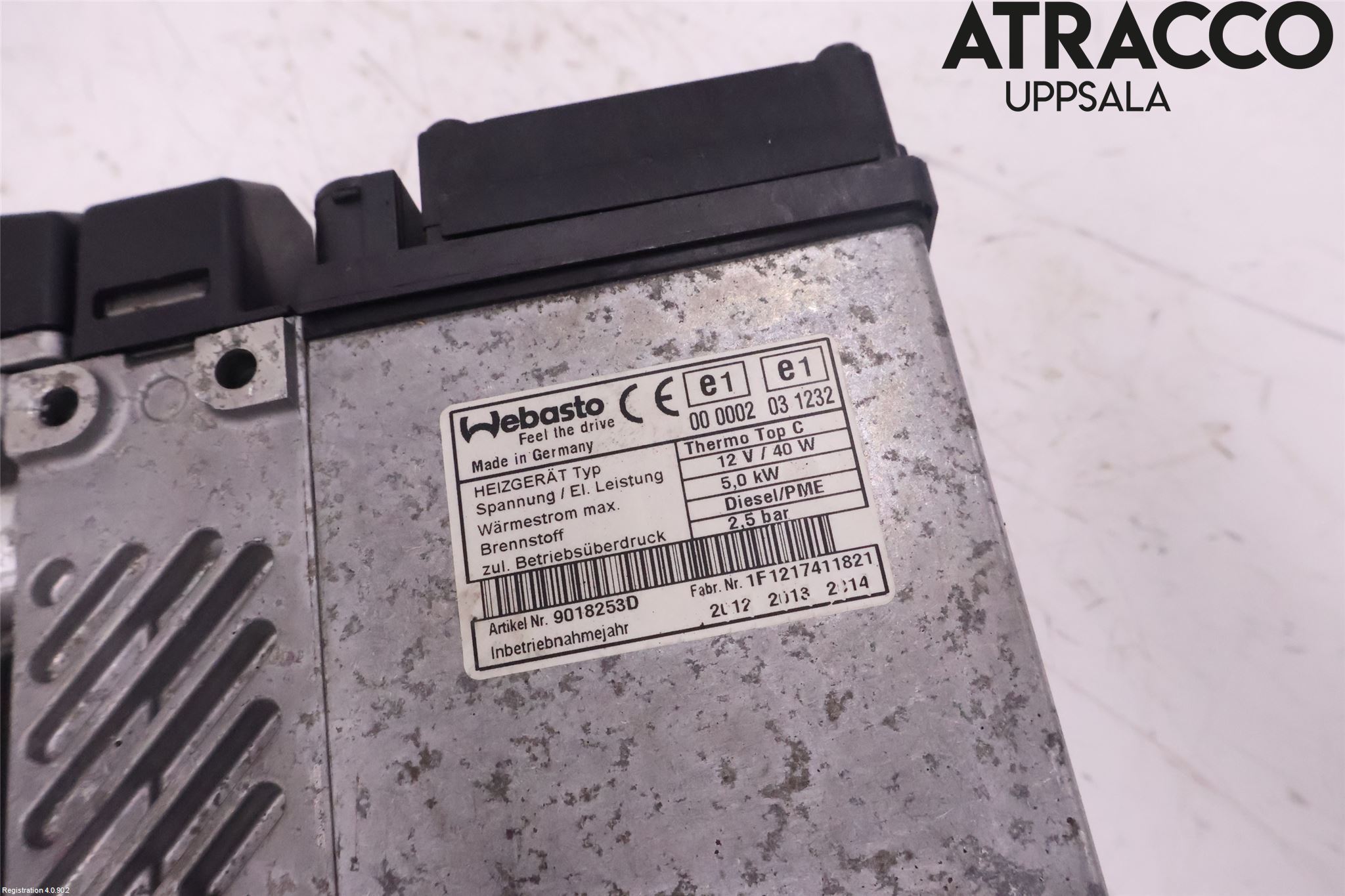 Audi A8/S8 4E  02-09 Dieselvärmare