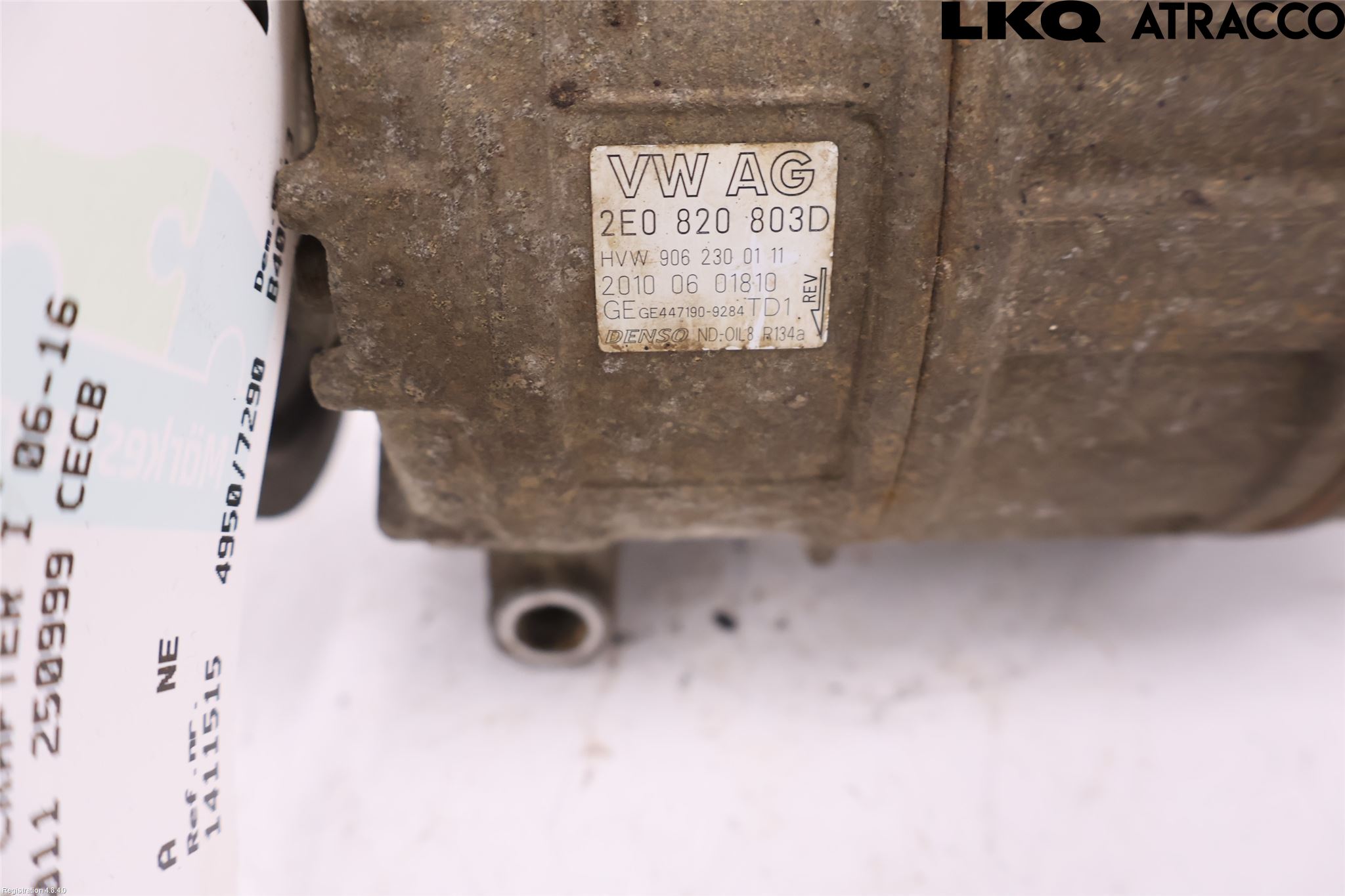 Volkswagen VW CRAFTER 06-16 Ac Kompressor