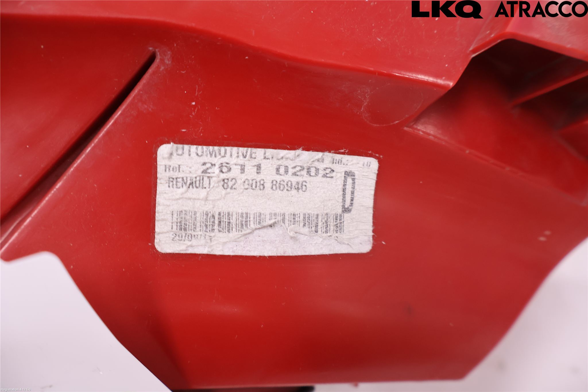 Renault CLIO III  09-12 Bakljus Höger