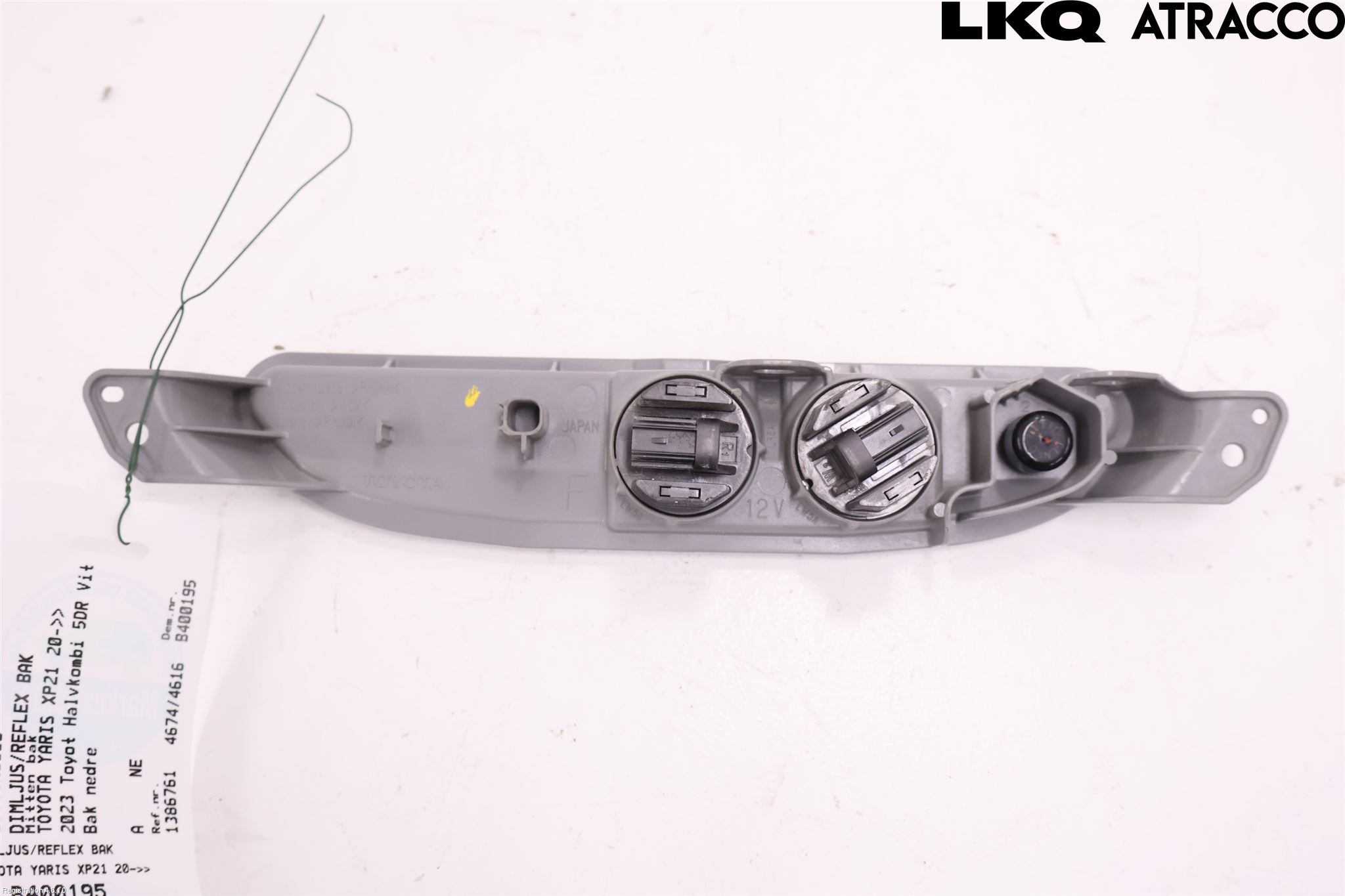 Toyota YARIS XP21 20- Dimljus/Reflex Bak