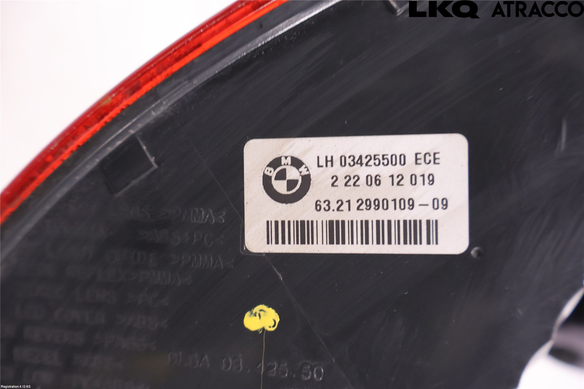 BMW X1 E84 10-15 Bakljus Vänster