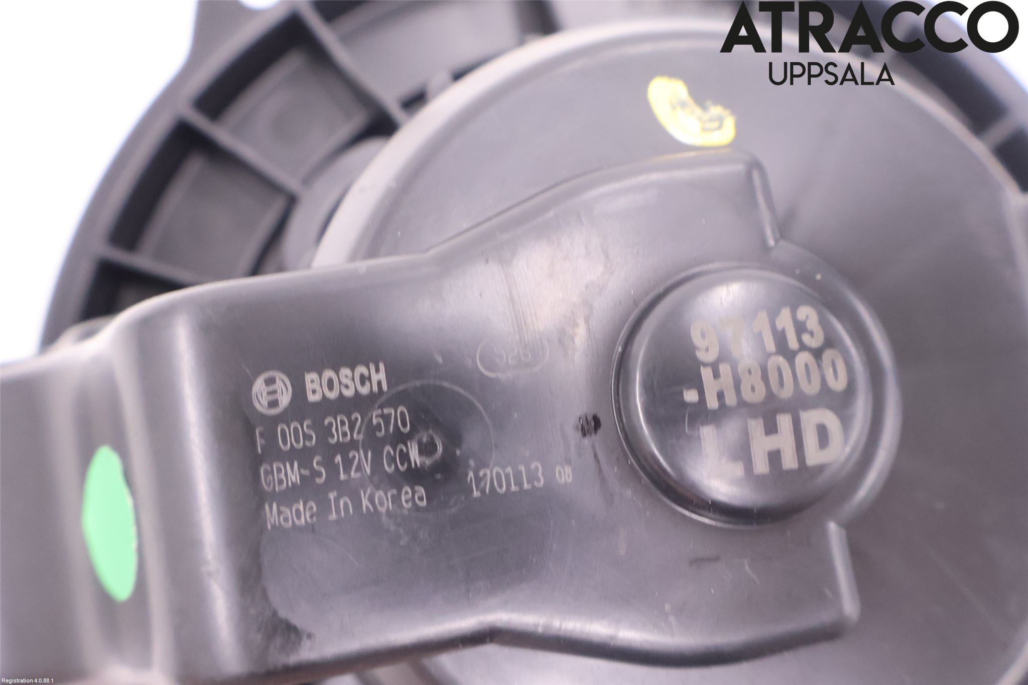 Kia RIO 17- Värmefläkt