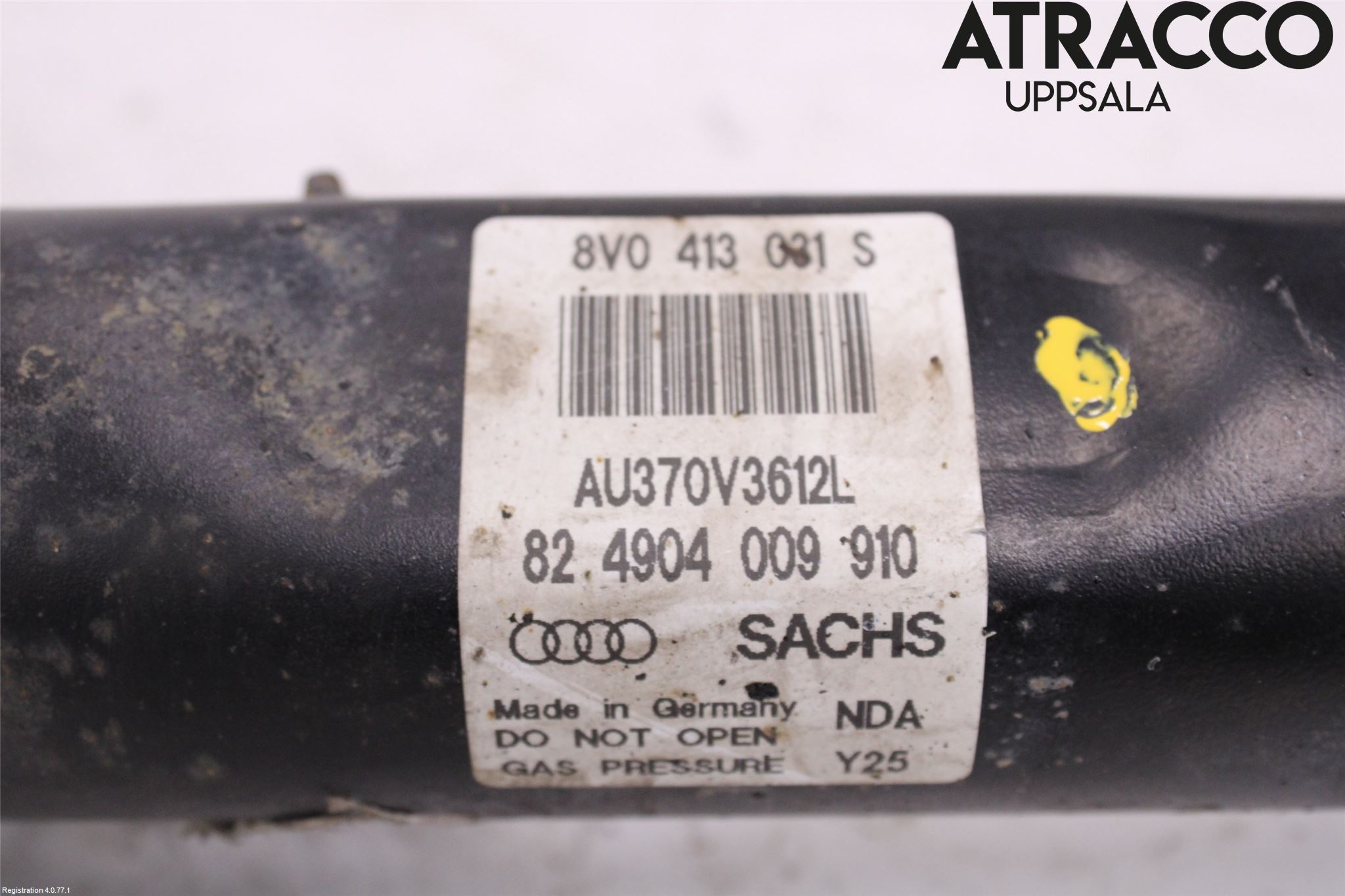 Audi A3/S3 8V 13-20 Fjäderben Fram Höger