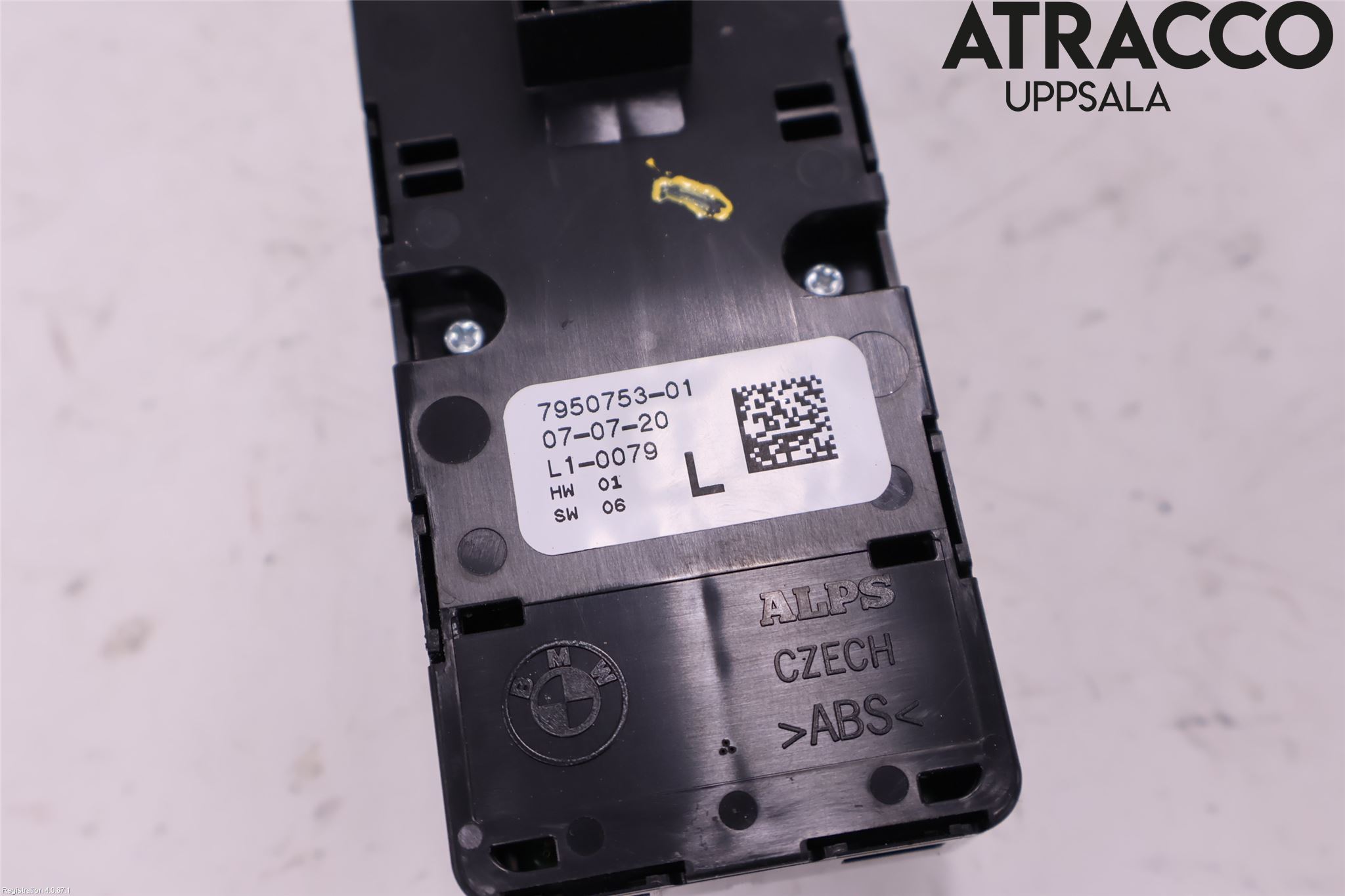 BMW 3 G20/G21/G80/G81 19- Strömställare Elhiss