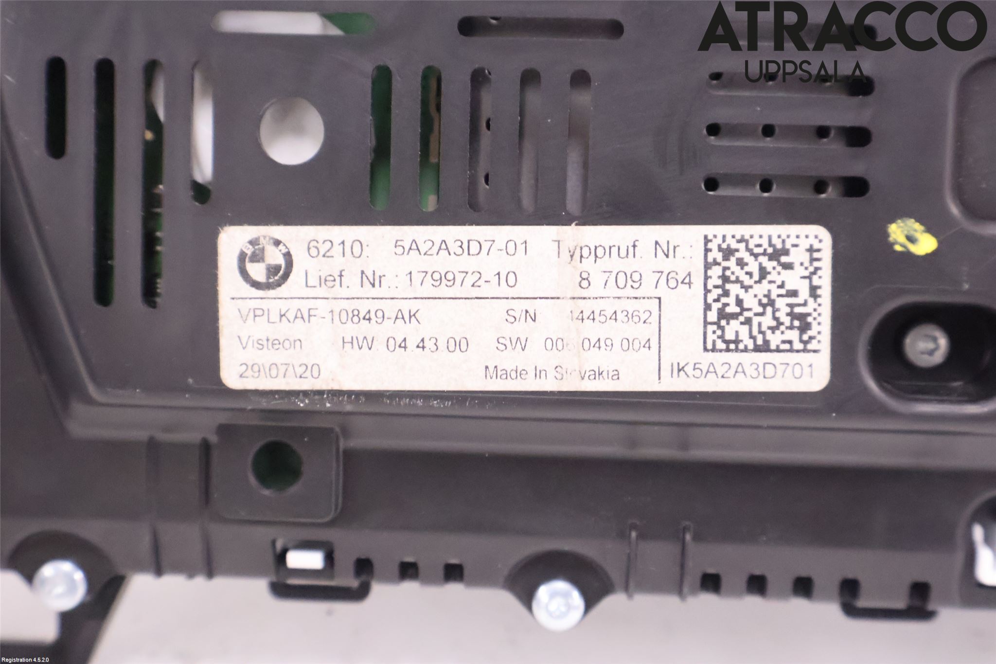 BMW 1 F40 19- Instrument Komb