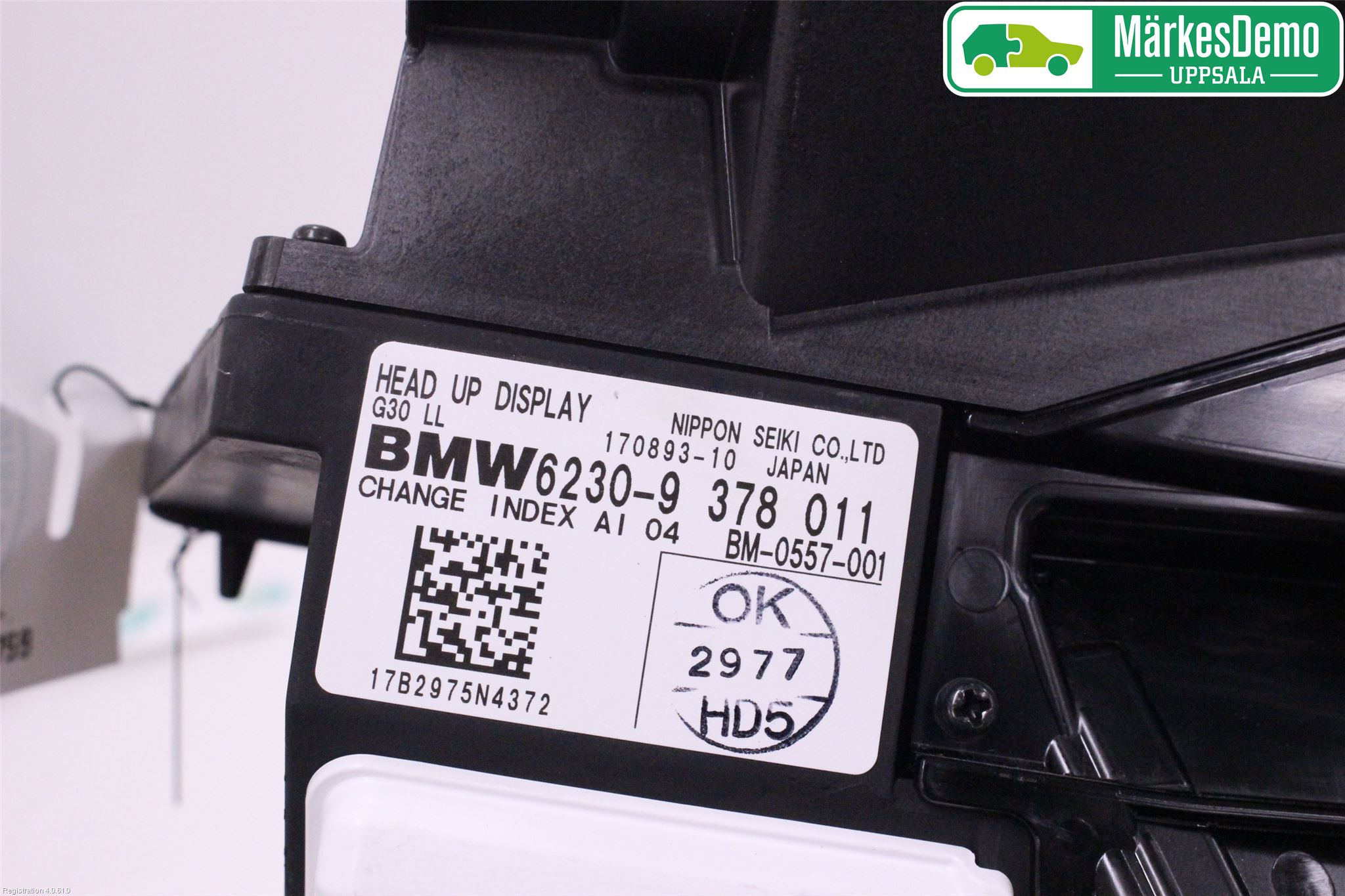 BMW 5 G30/G31/F90 17-23 Bildskärm
