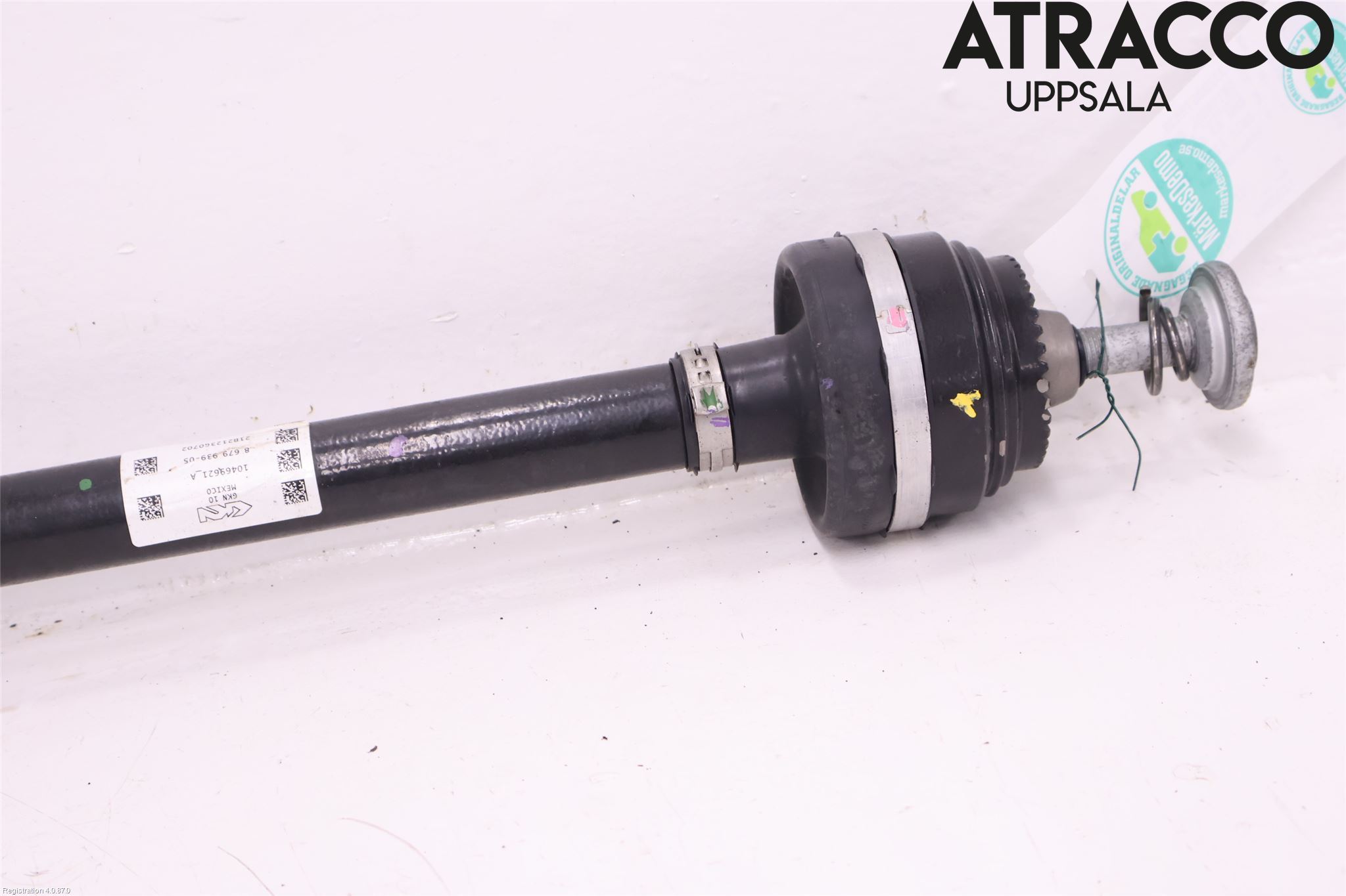 BMW X3 G01 18- Drivaxel Bak Vänster