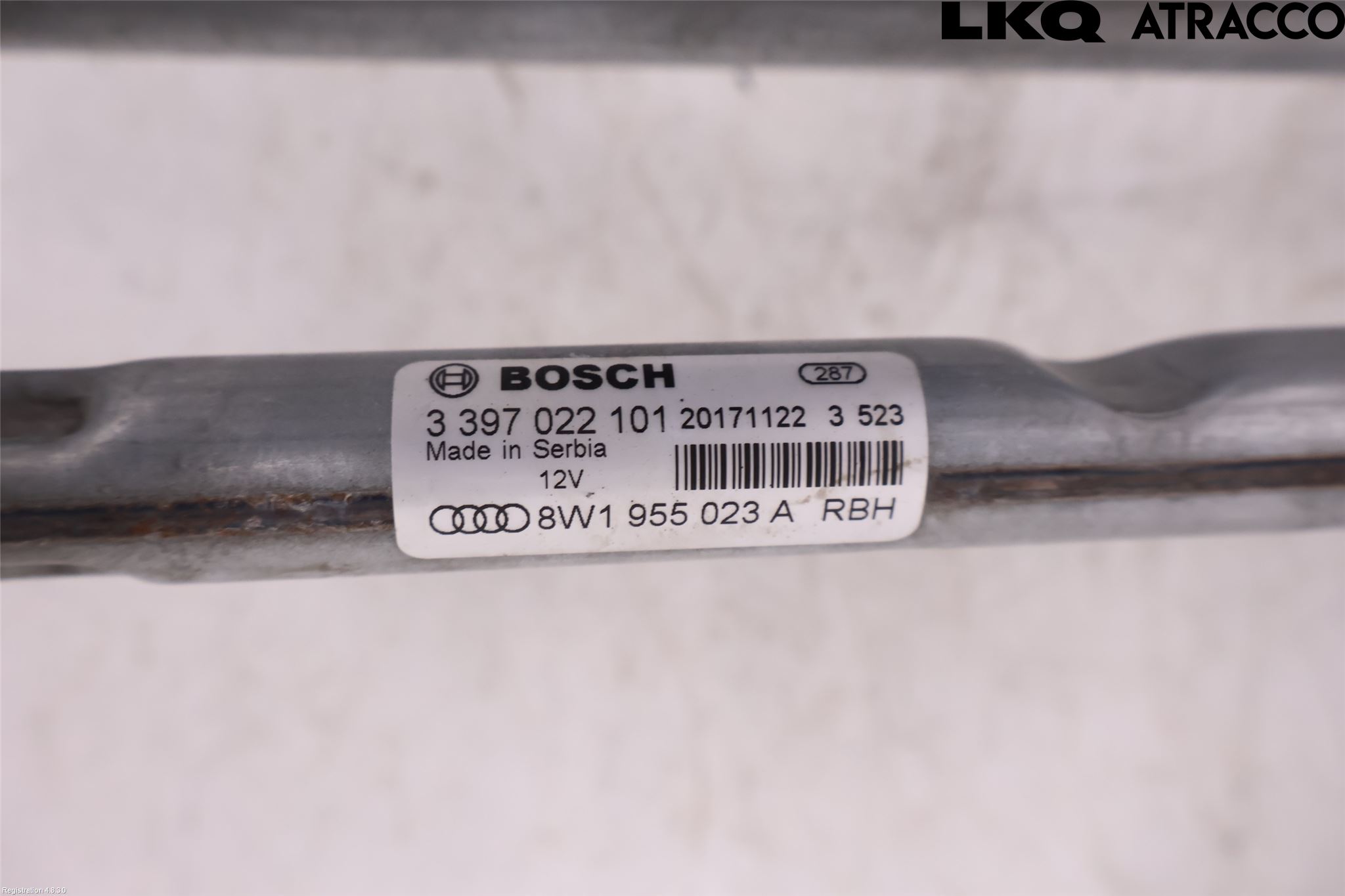 Audi A4/S4 B9 16-19 Torkarmekanism Vindruta