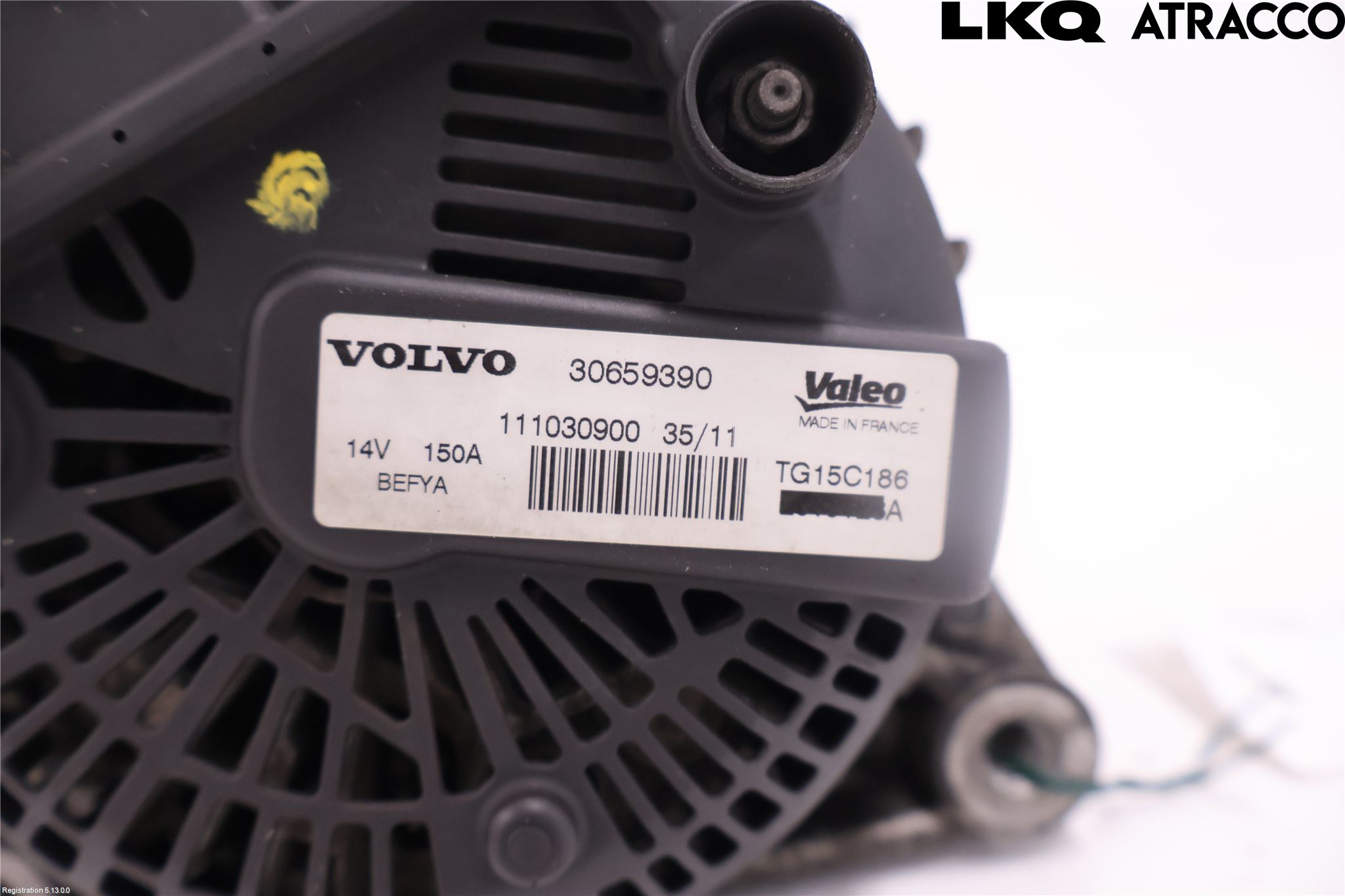 Volvo V70 08-13 Generator
