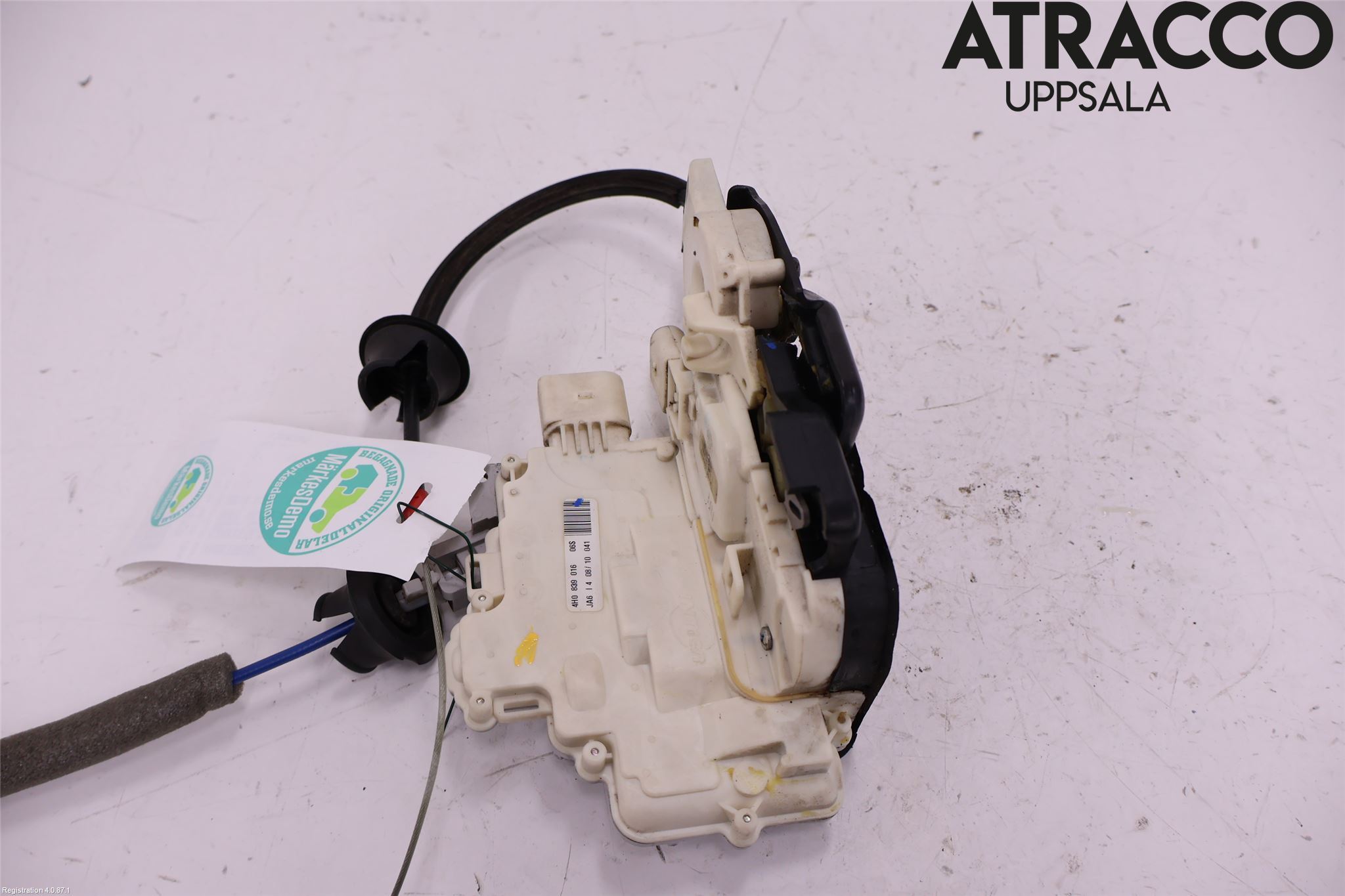 Audi A8/S8 4H 10-17 Låskista-Dörrlås