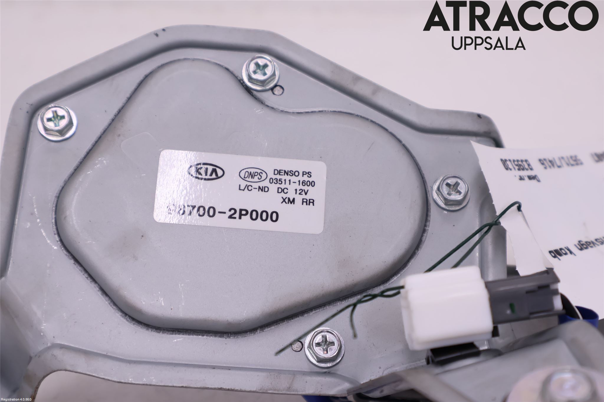 Kia SORENTO 10-14 Torkarmotor Baklucka