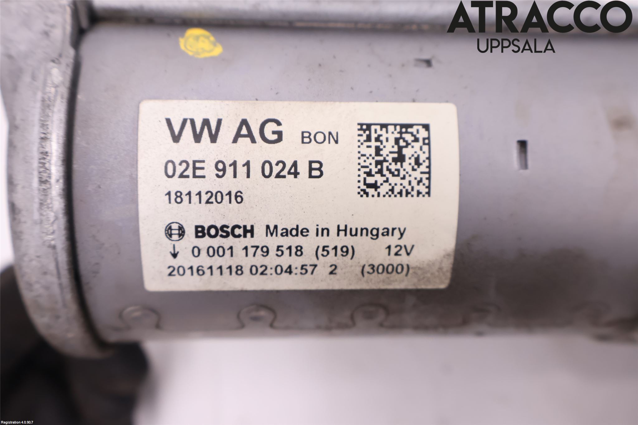 Volkswagen VW GOLF / E-GOLF VII 13-20 Startmotor