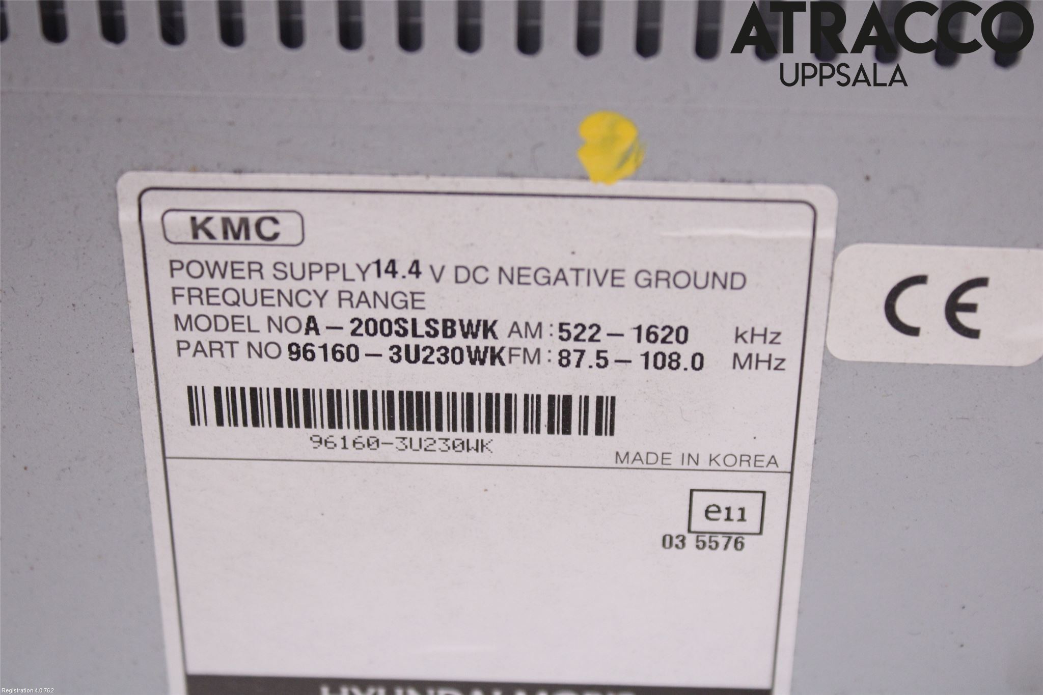 Kia SPORTAGE (SL) 11-15 Cd Radio - Multimediapanel