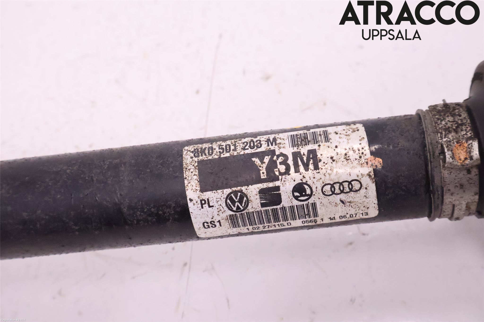 Audi A4 ALLROAD 09-16 Drivaxel Bak Vänster