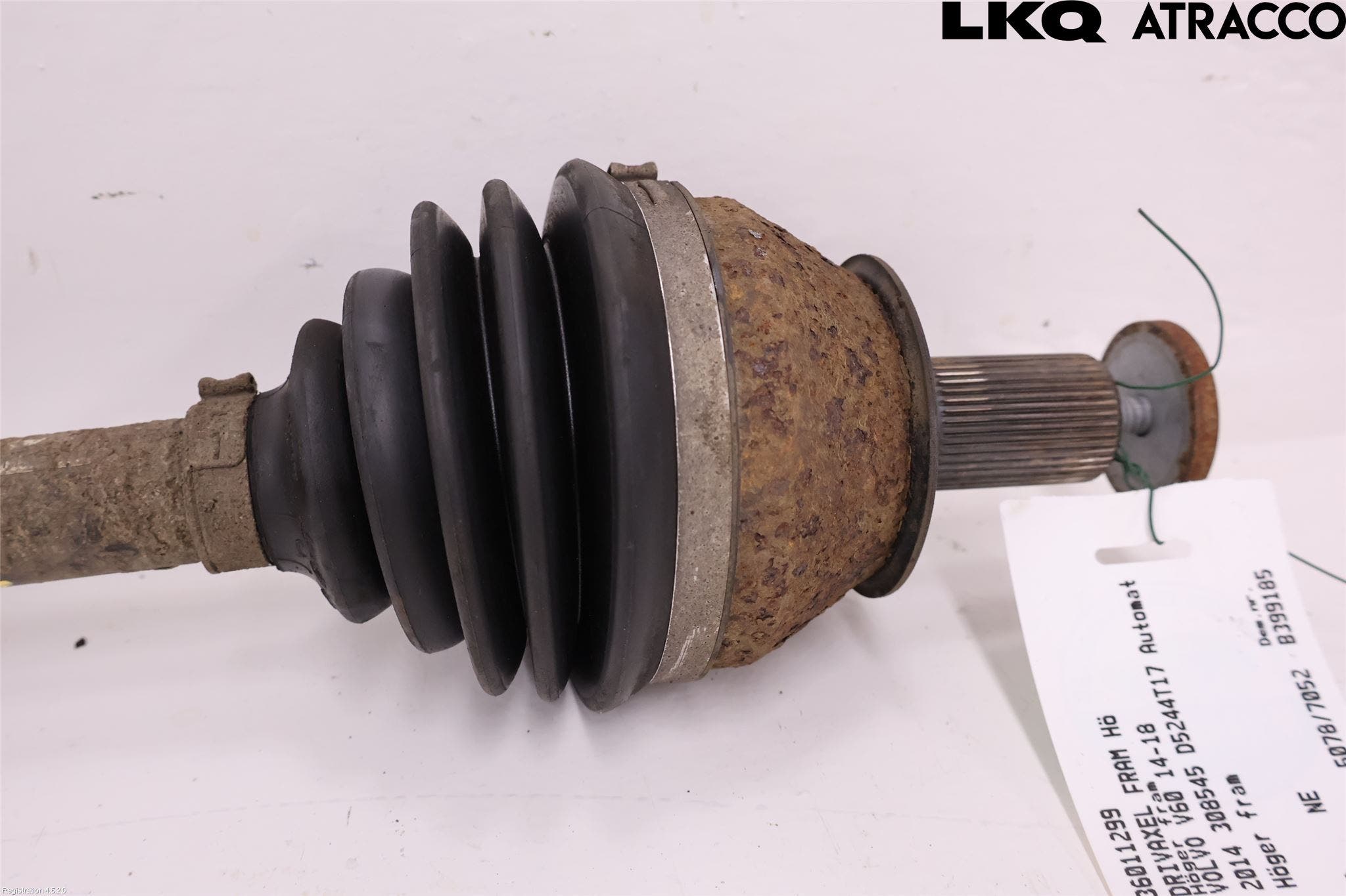 Volvo V60 14-18 Drivaxel Fram Höger