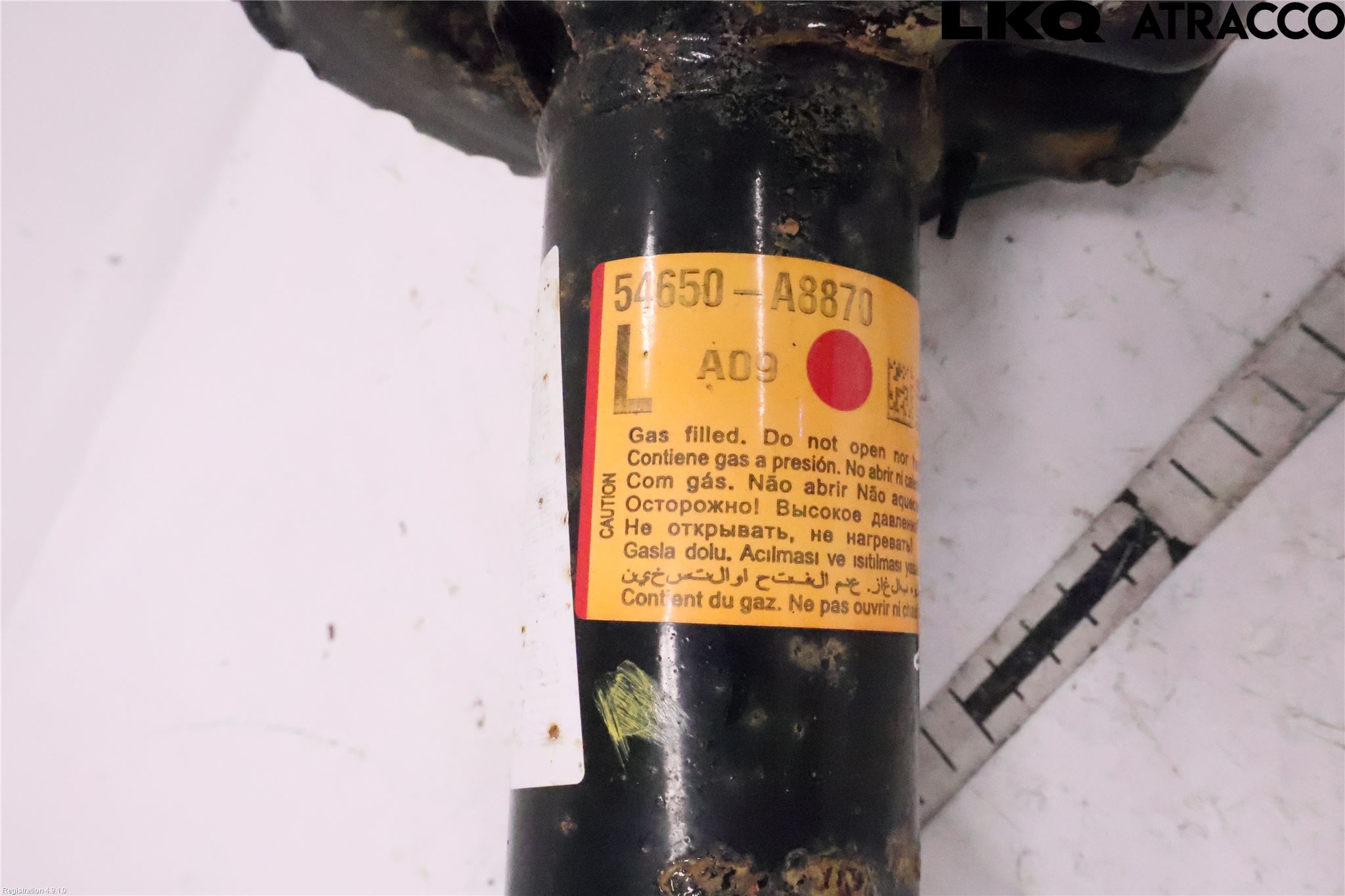 Kia OPTIMA 16-20 Fjäderben Fram Vänster