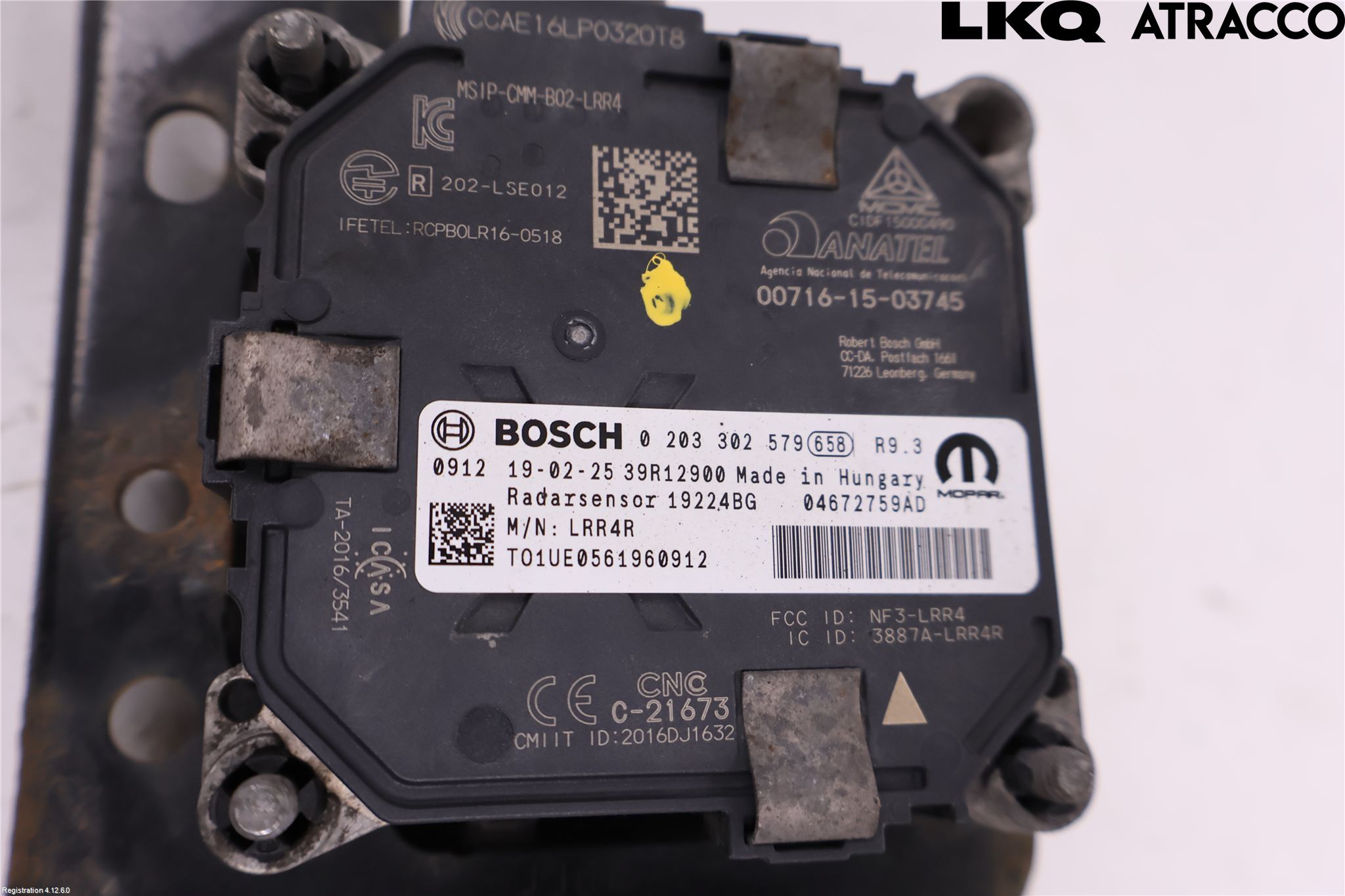 Jeep COMPASS Sensor Adaptiv Farthållare