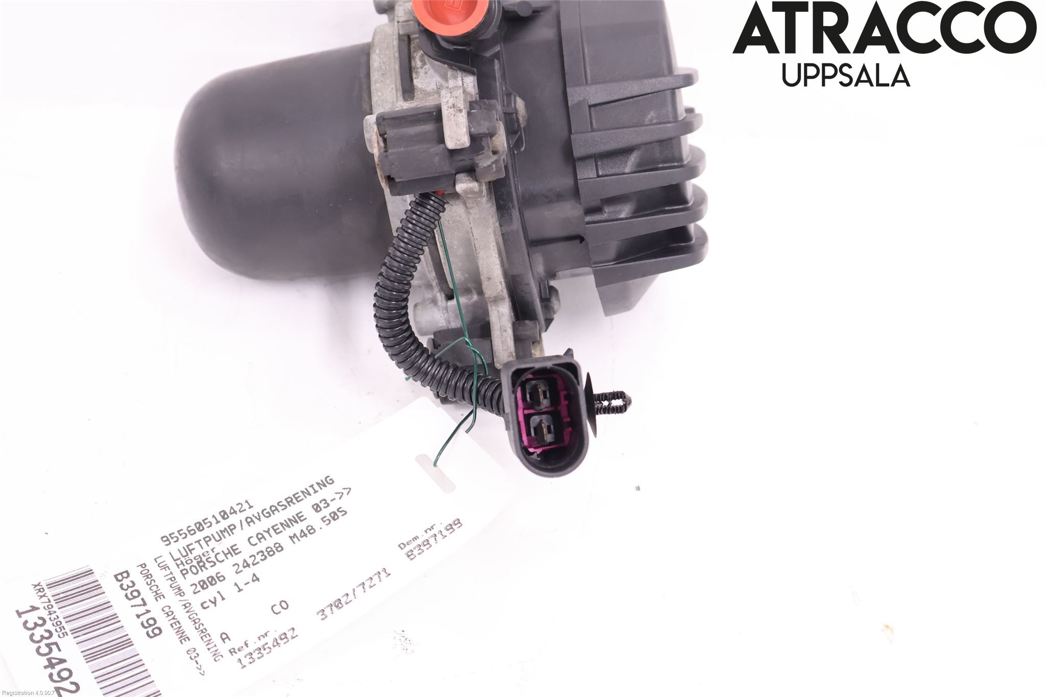 Porsche CAYENNE 03- Luftpump-Avgasrening